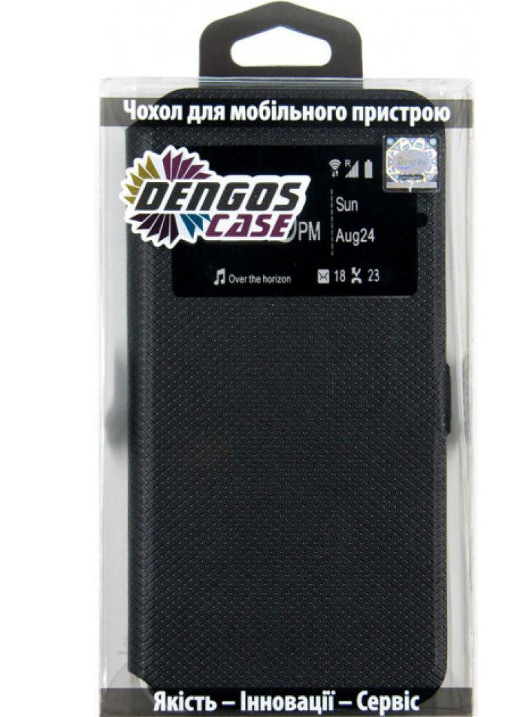 Чехол для мобильного телефона (смартфона) Flipp-Book Call ID Xiaomi Redmi Note 9, black (DG-SL-BK-267) (DG-SL-BK-267) DENGOS (201492593)