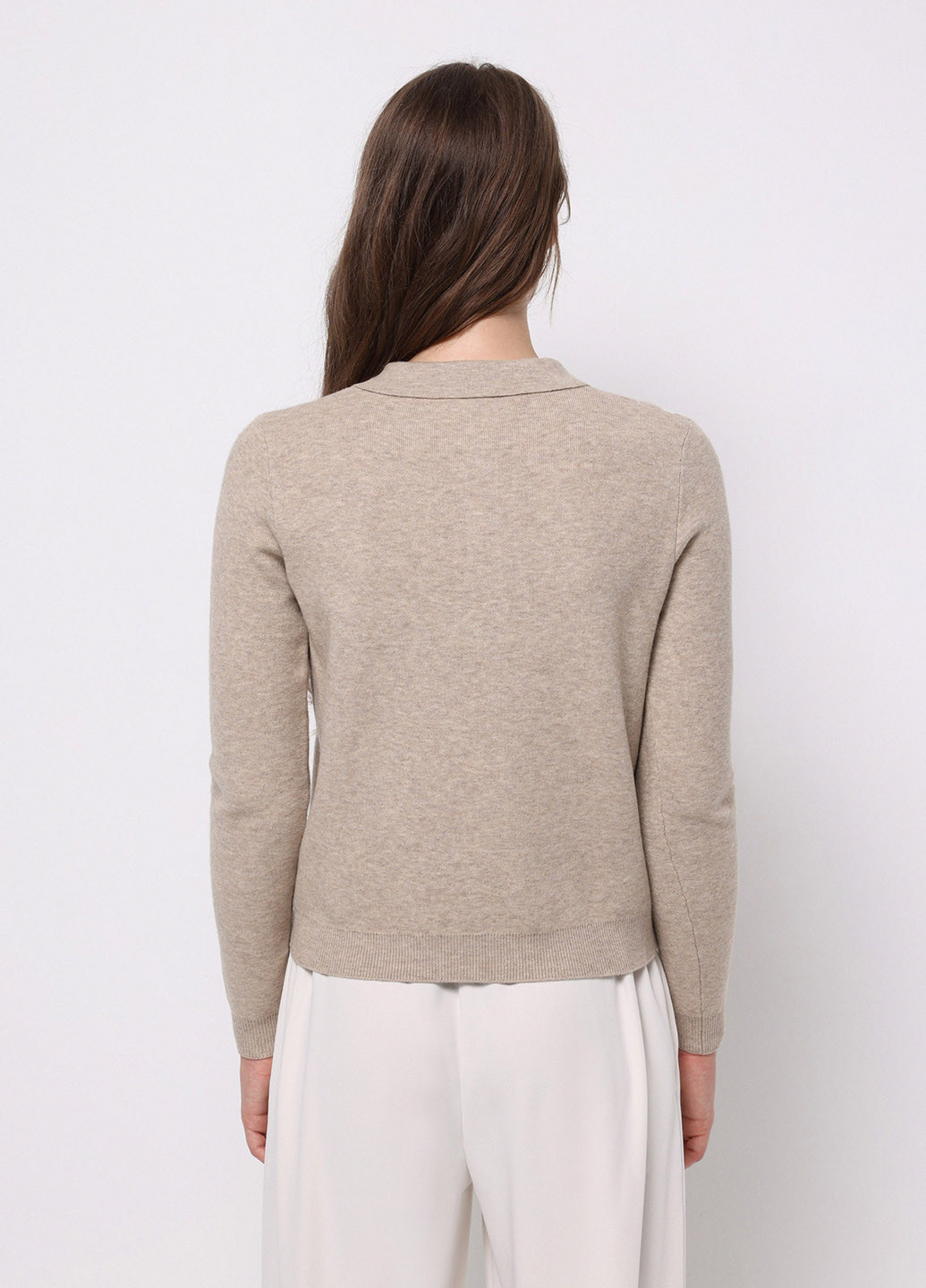 Бежевый зимний свитер Colin's