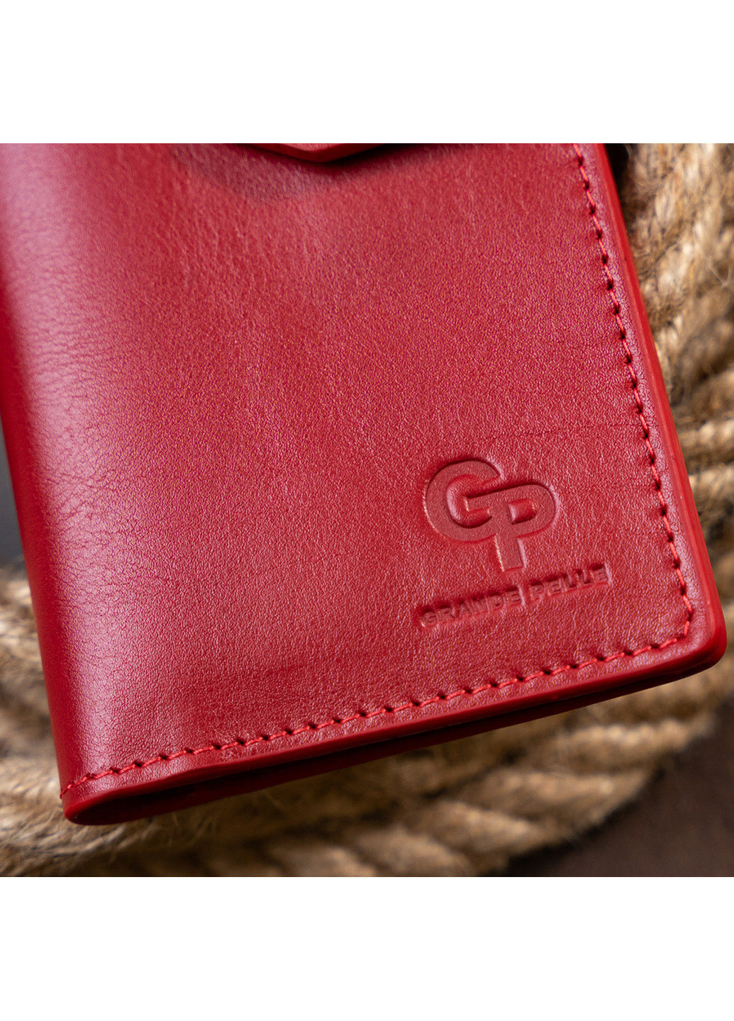 Женский кожаный кошелек 9х18х1,5 см Grande Pelle (252127398)