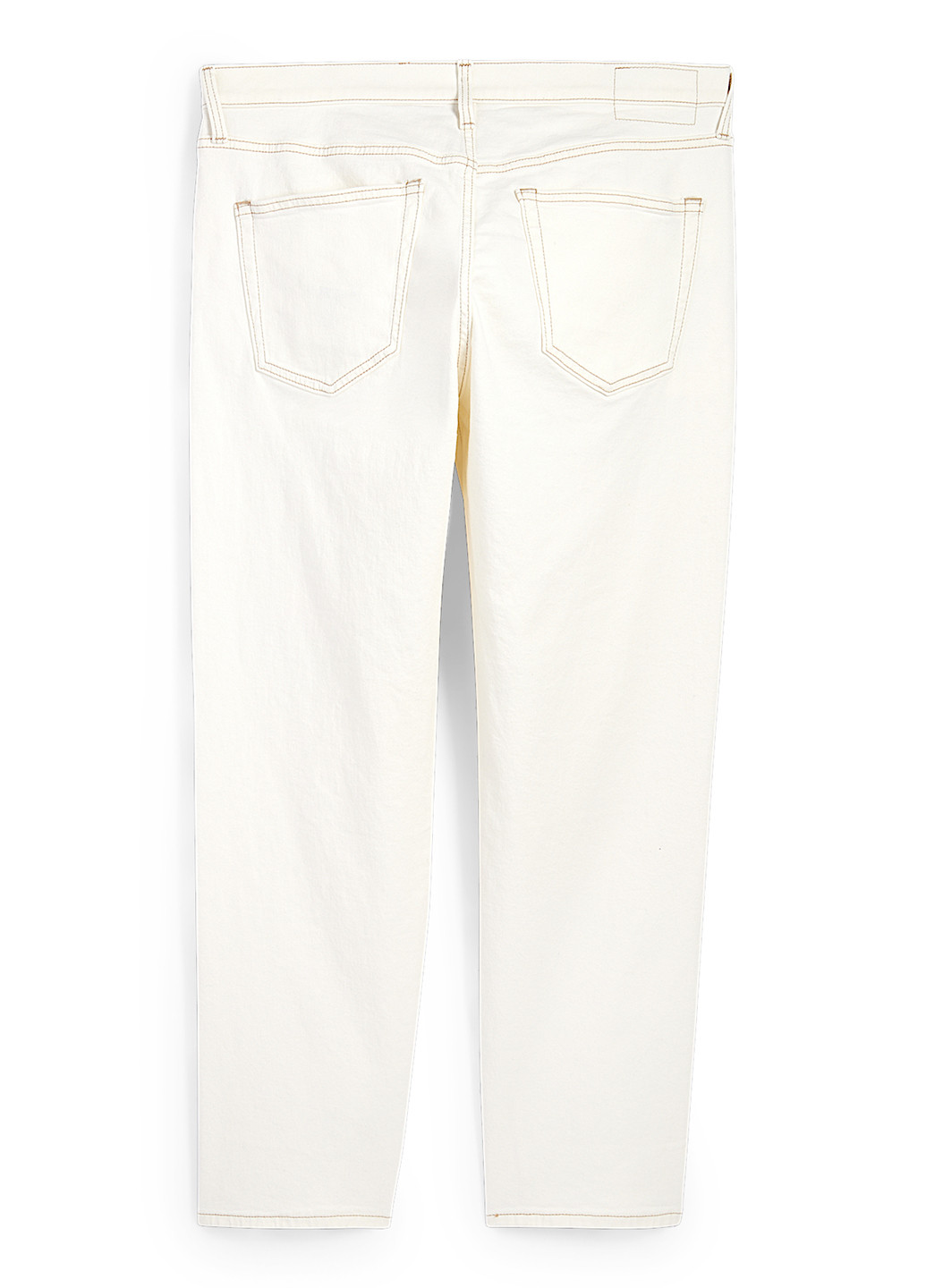 Молочные демисезонные регюлар фит джинсы C&A