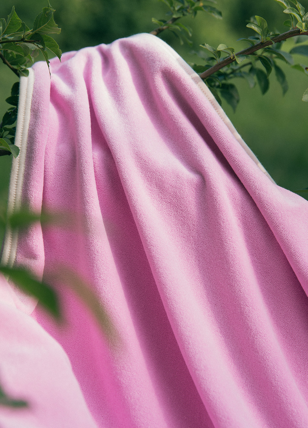 ArDoMi рушник-пелюшка, 75х75 см однотонний рожевий виробництво - Україна