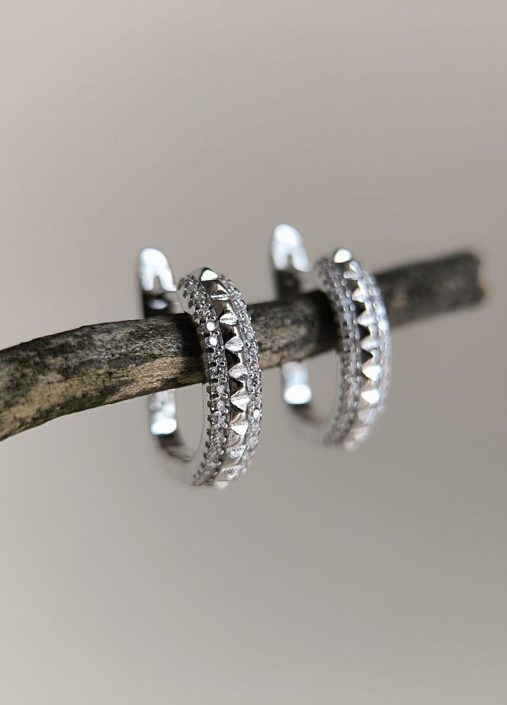 Сережки Silver Flame (336574441)