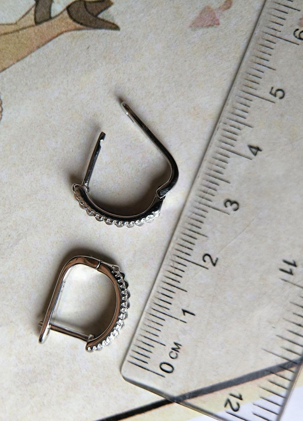 Сережки Silver Flame (336574441)