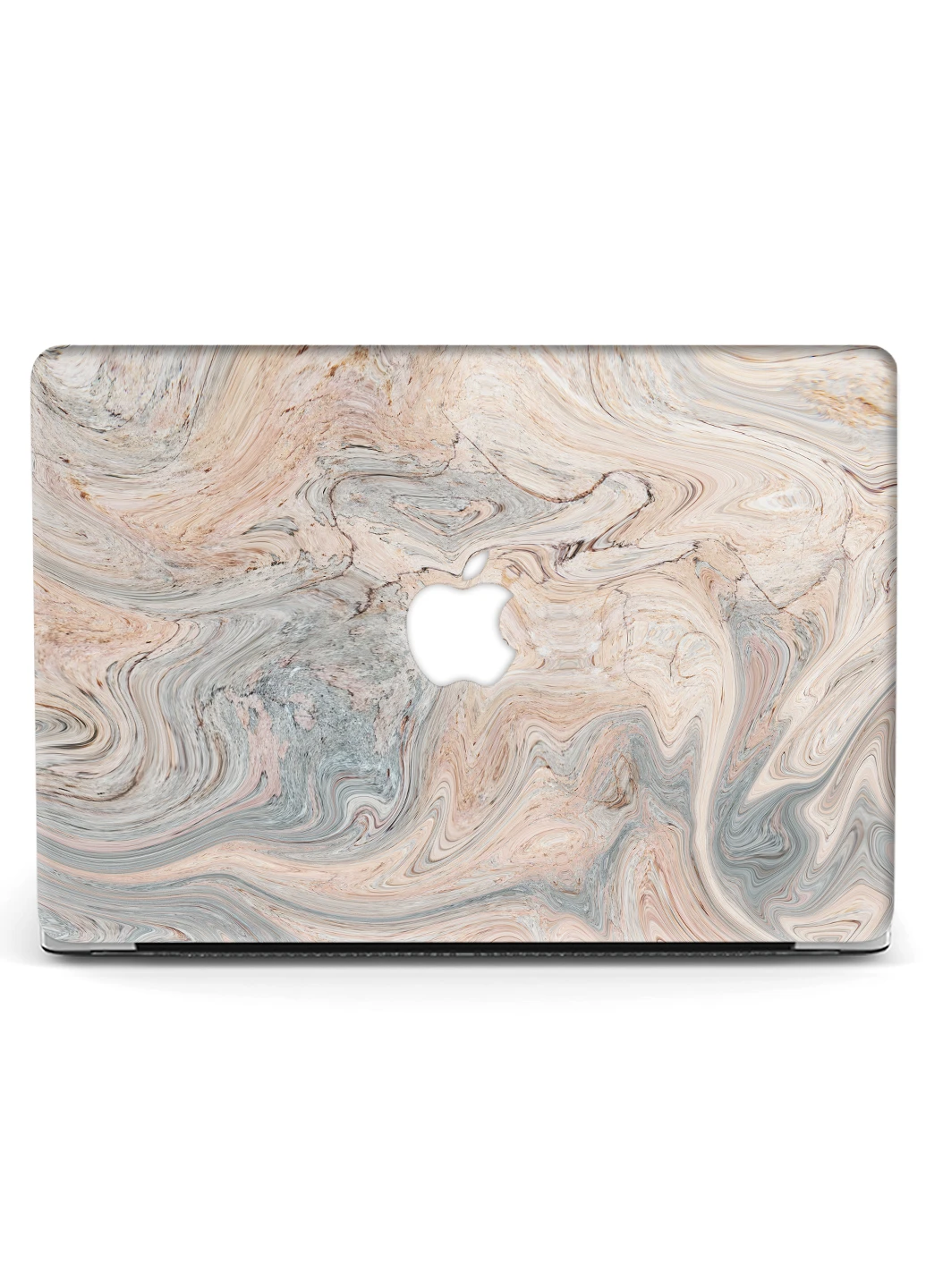 Чохол пластиковий для Apple MacBook Air 13 A1466 / A1369 Пастельний мармур (Pastel marble) (6351-2350) MobiPrint (218865421)