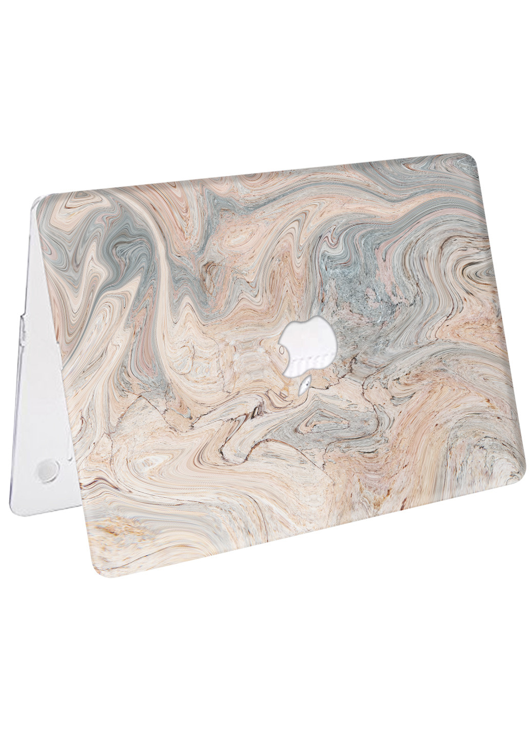 Чехол пластиковый для Apple MacBook Air 13 A1466 / A1369 Пастельный мрамор (Pastel marble) (6351-2350) MobiPrint (218865421)