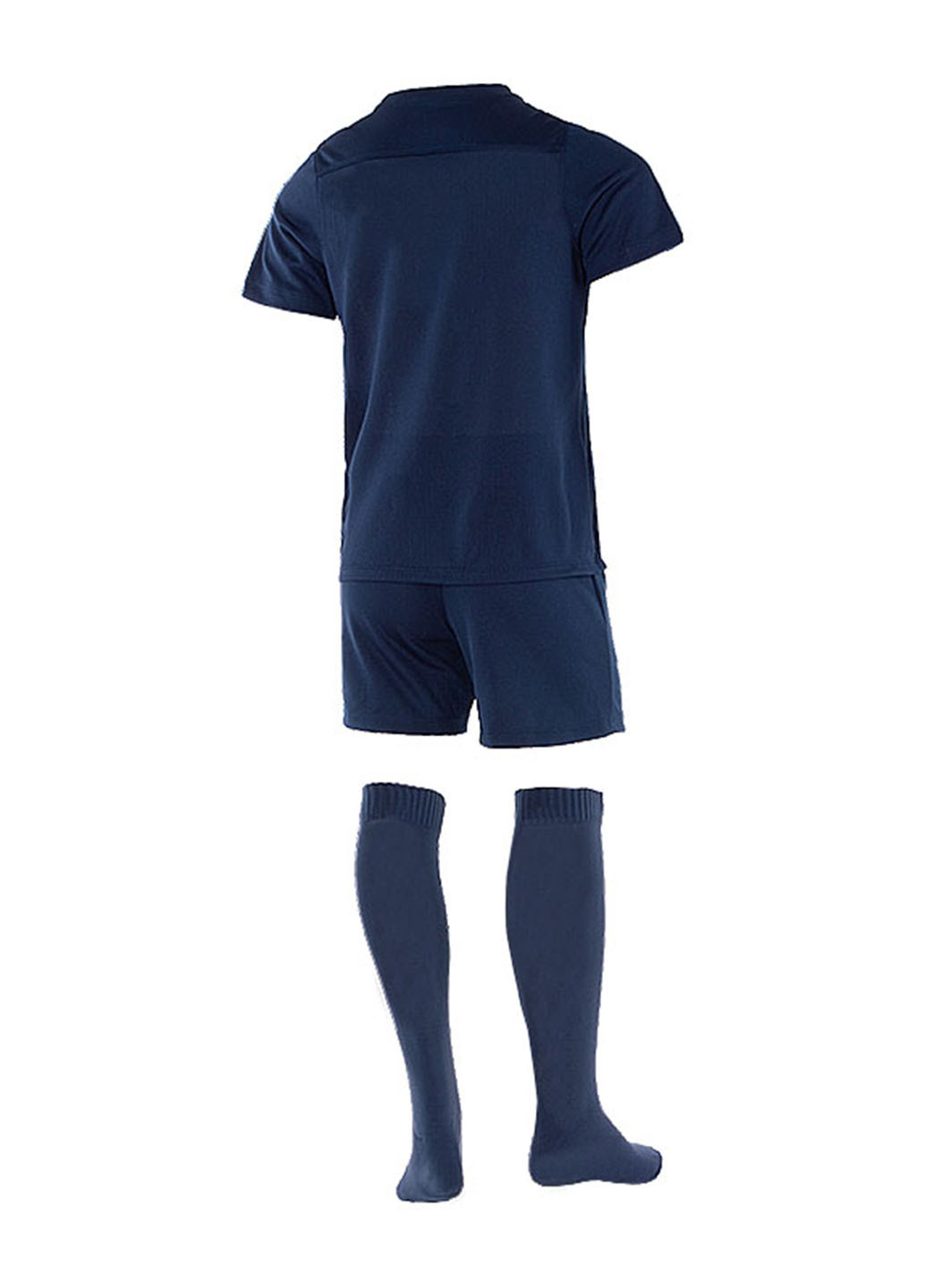 Темно-синий демисезонный костюм (футболка, шорты, гетры) Nike LK NK DRY PARK20 KIT SET K