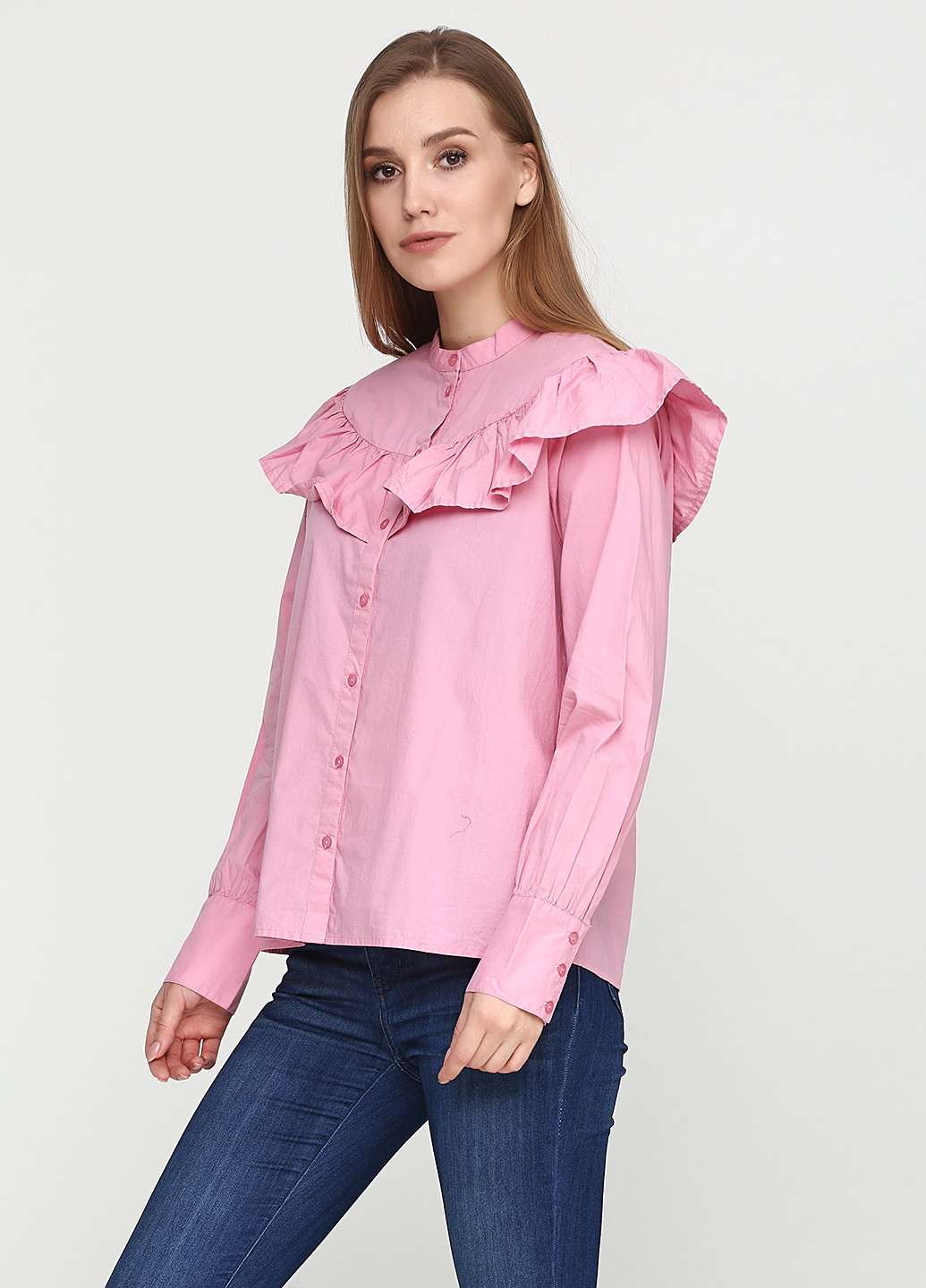 Розовая демисезонная блуза Vero Moda