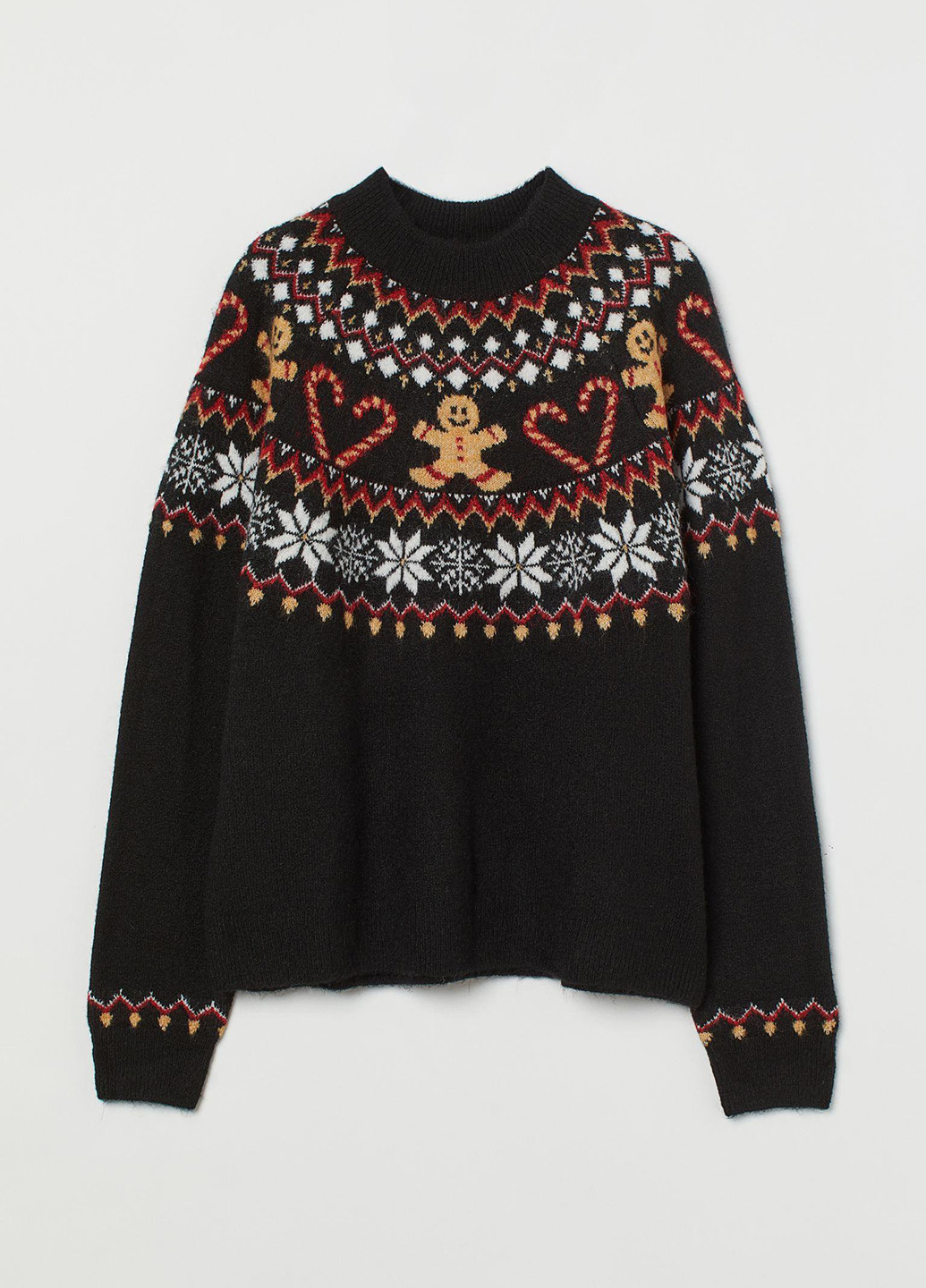 Чорний зимовий джемпер джемпер H&M