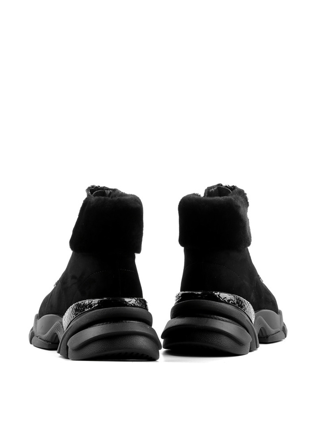 Зимние ботинки Le'BERDES без декора из натуральной замши