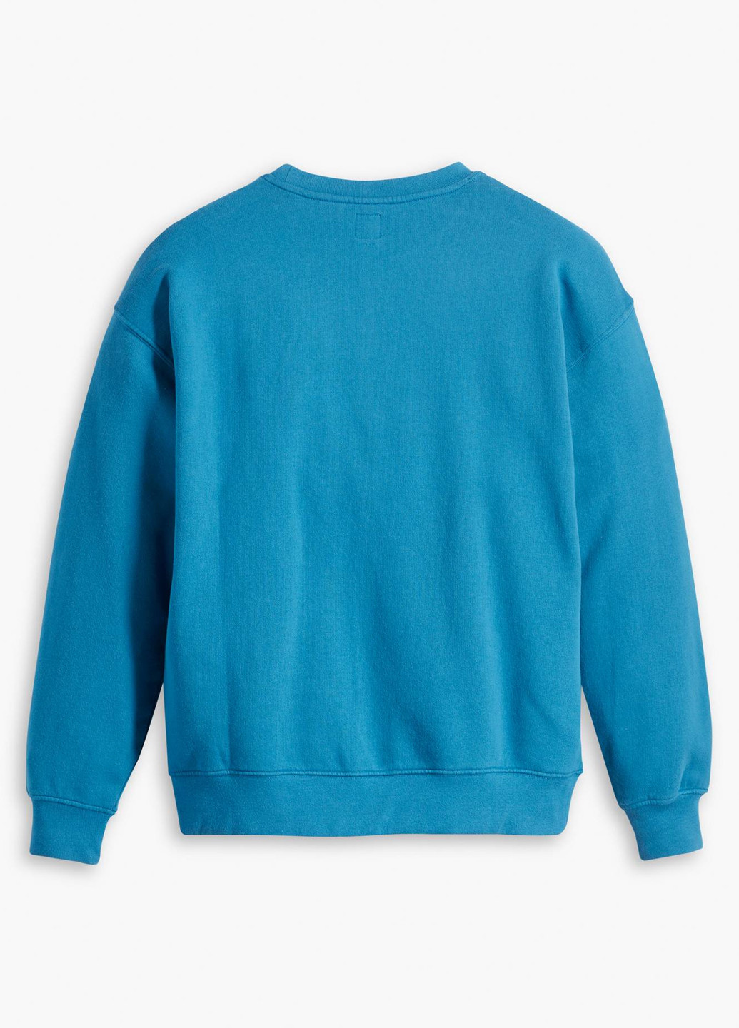 Синій світшот Levi's малюнок без декору (305419975)