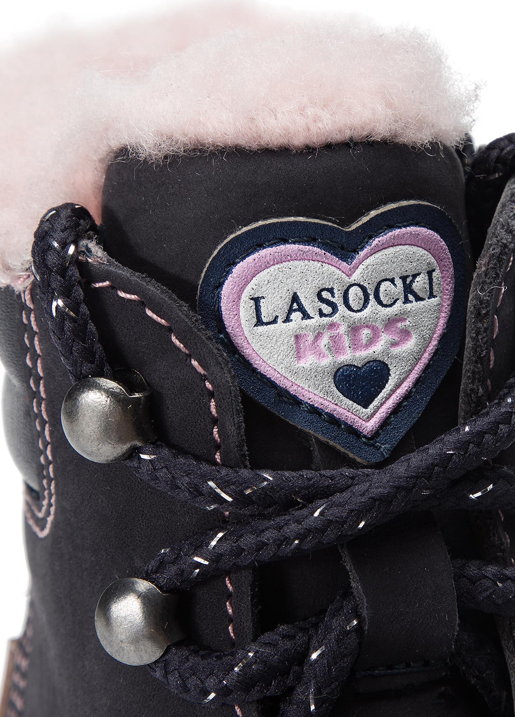 Темно-синие кэжуал зимние чоботи lasocki kids ci12-2122-01 Lasocki Kids