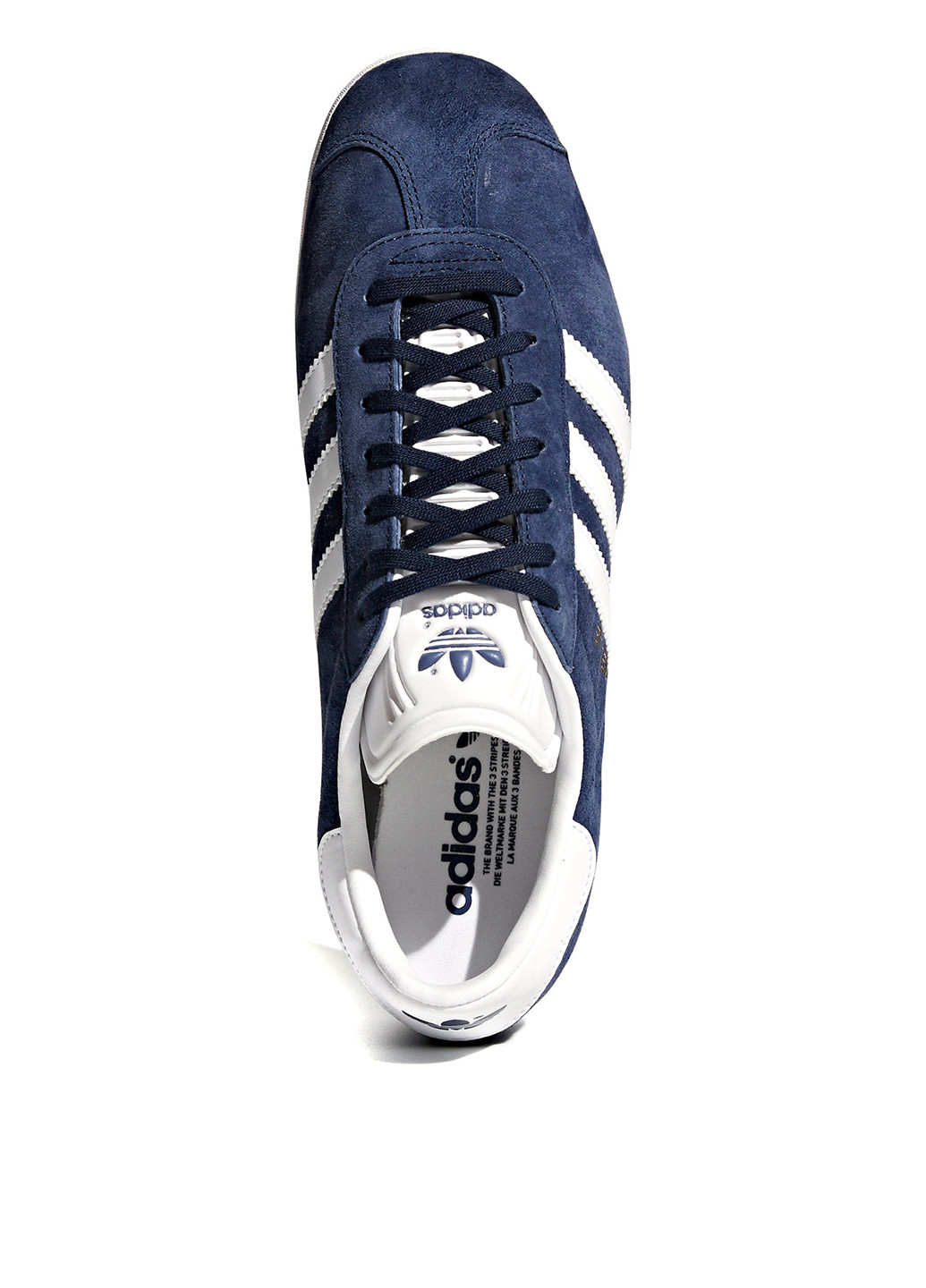 Темно-синие летние кроссовки adidas GAZELLE