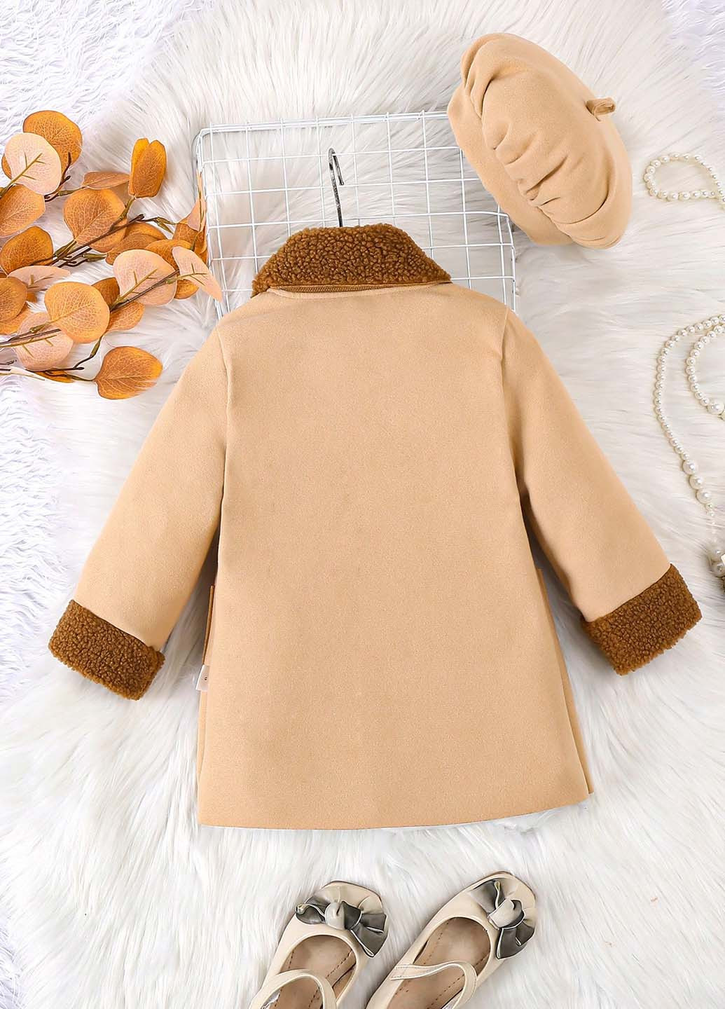 Бежеве демісезонне Пальто SHEIN