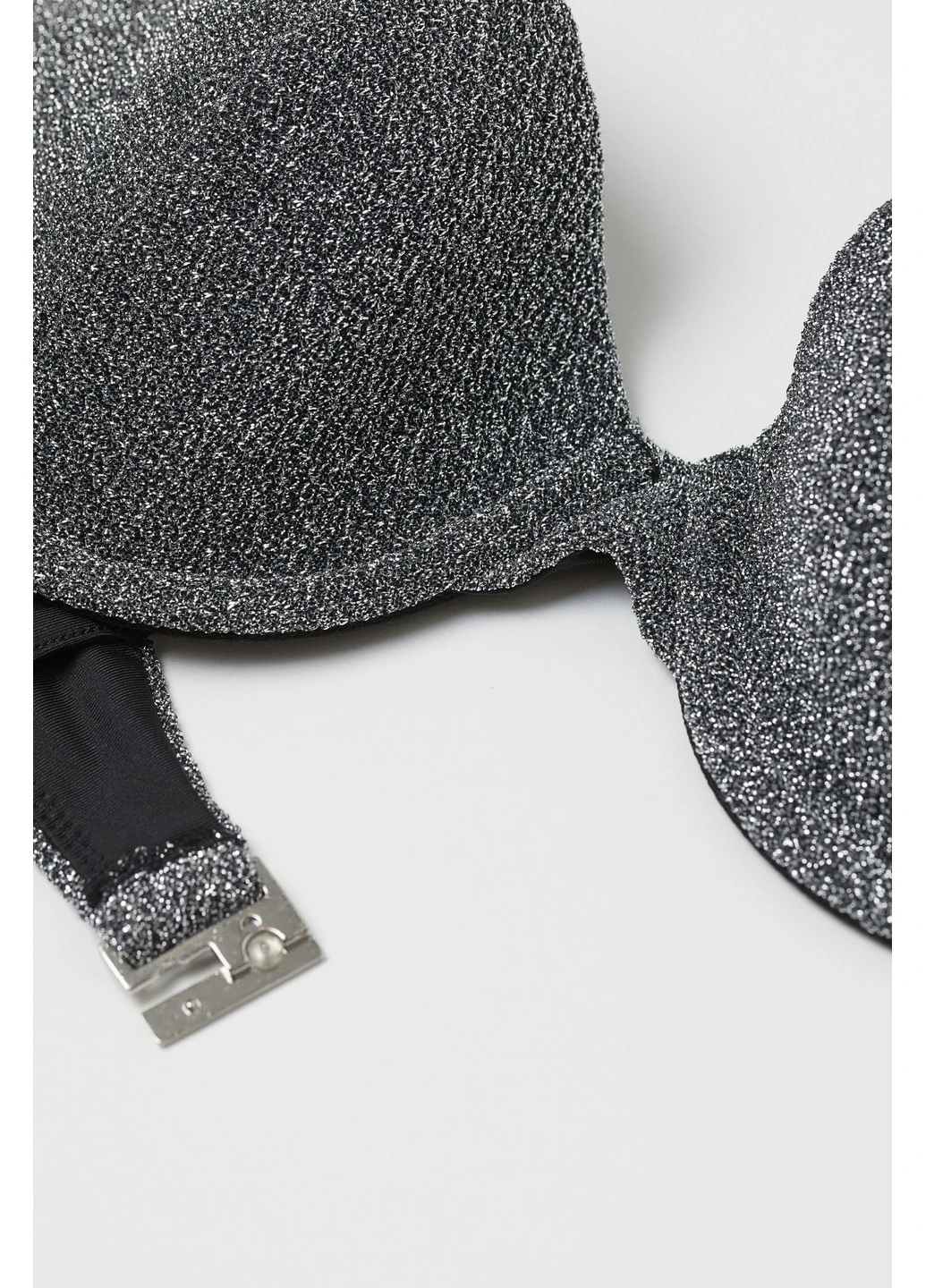 Срібний бюстгальтер H&M