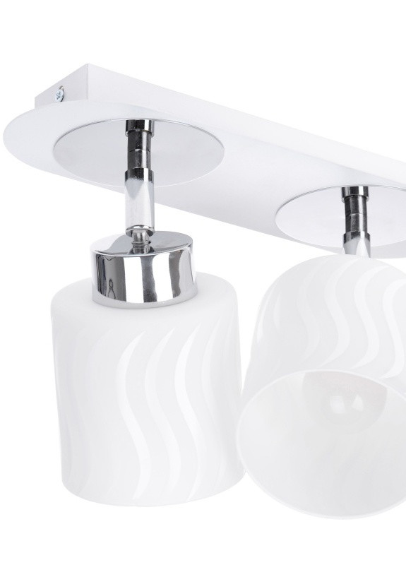 Светильник спот поворотный потолочный накладной HTL-168/2 E27 WH Brille (253893433)