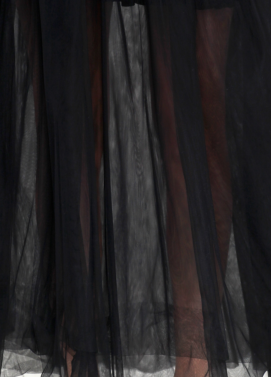 Черная кэжуал однотонная юбка Denny Rose макси