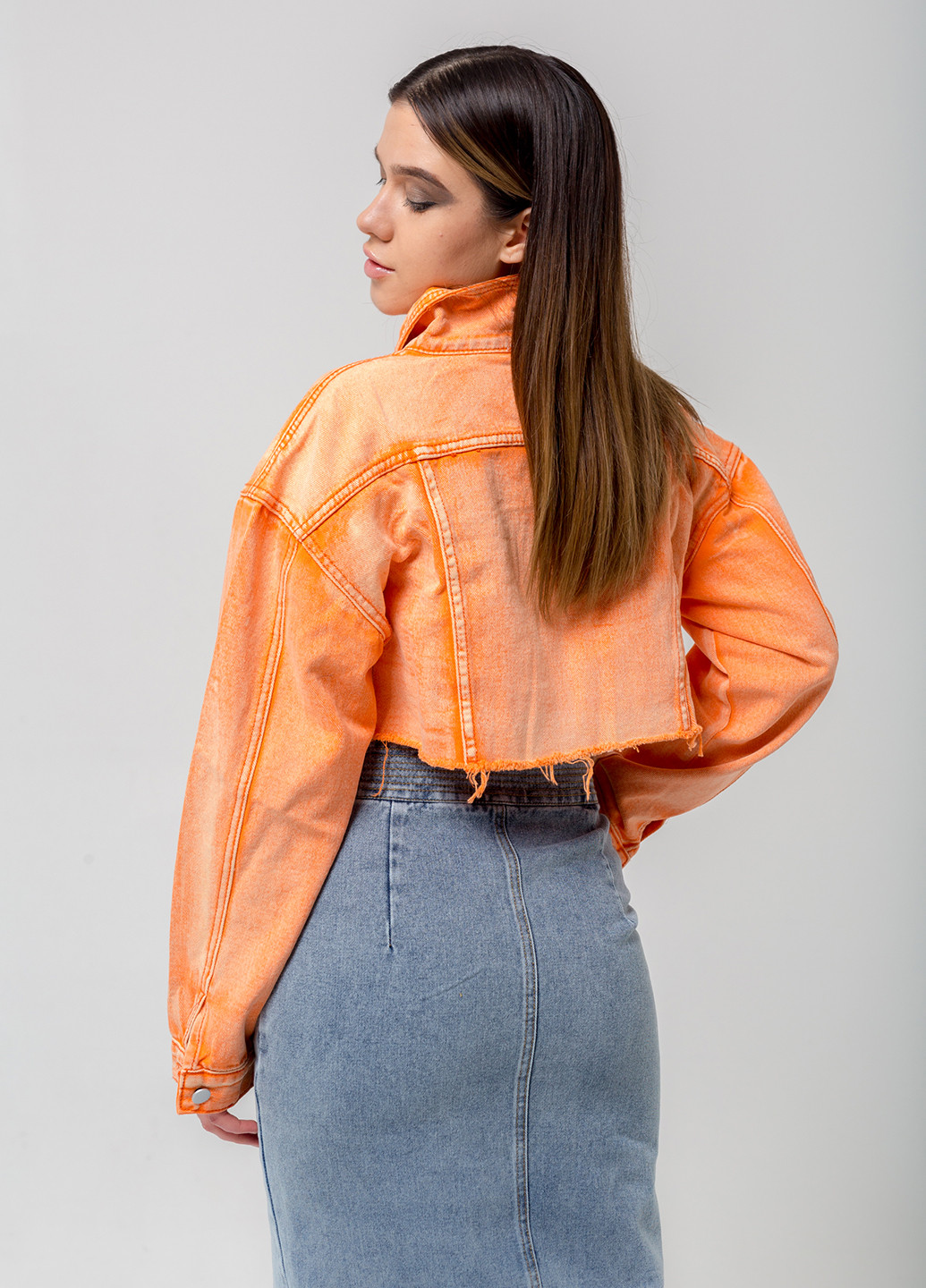 Оранжевая летняя куртка Icon