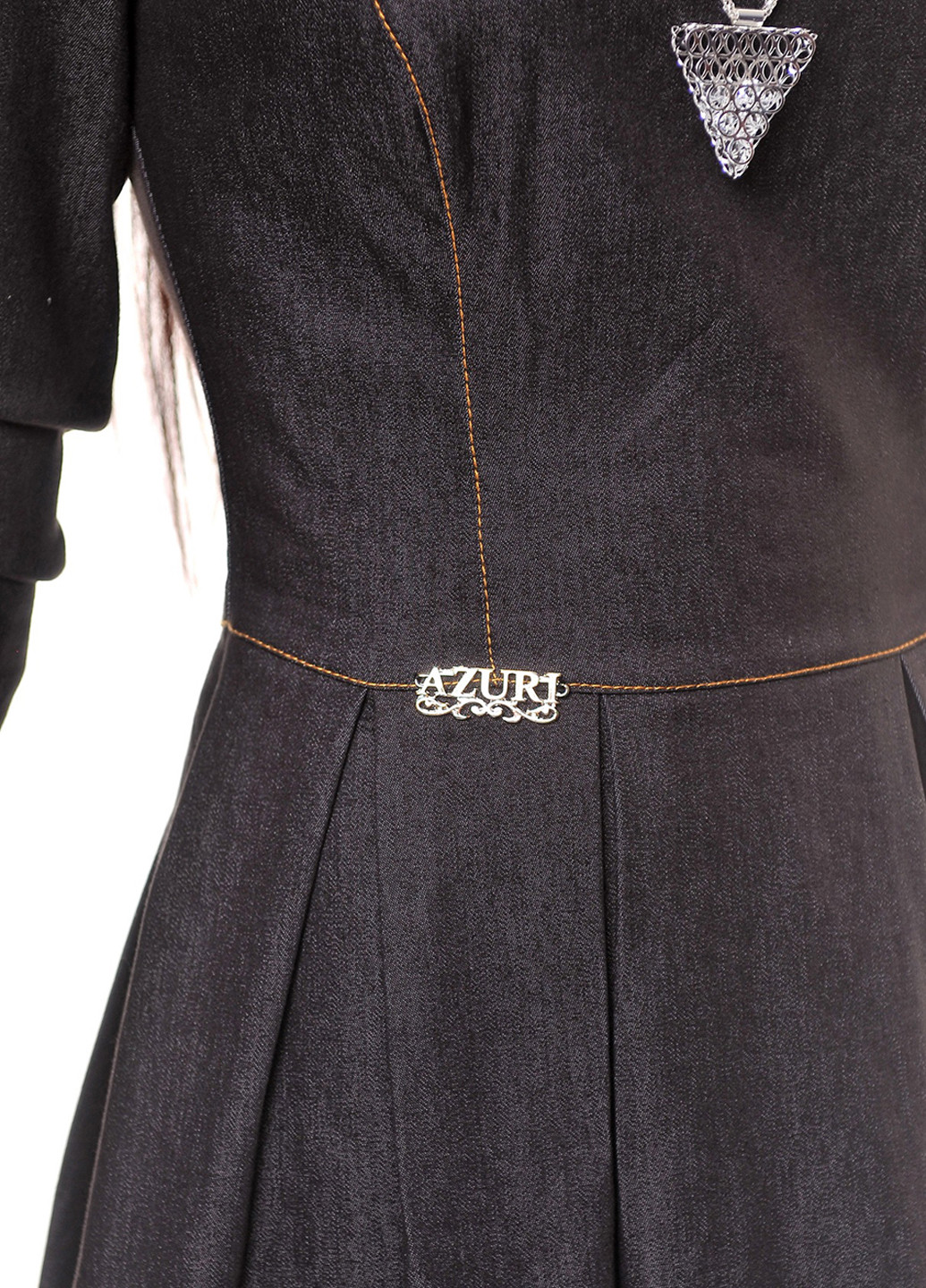 Черное коктейльное платье Azuri