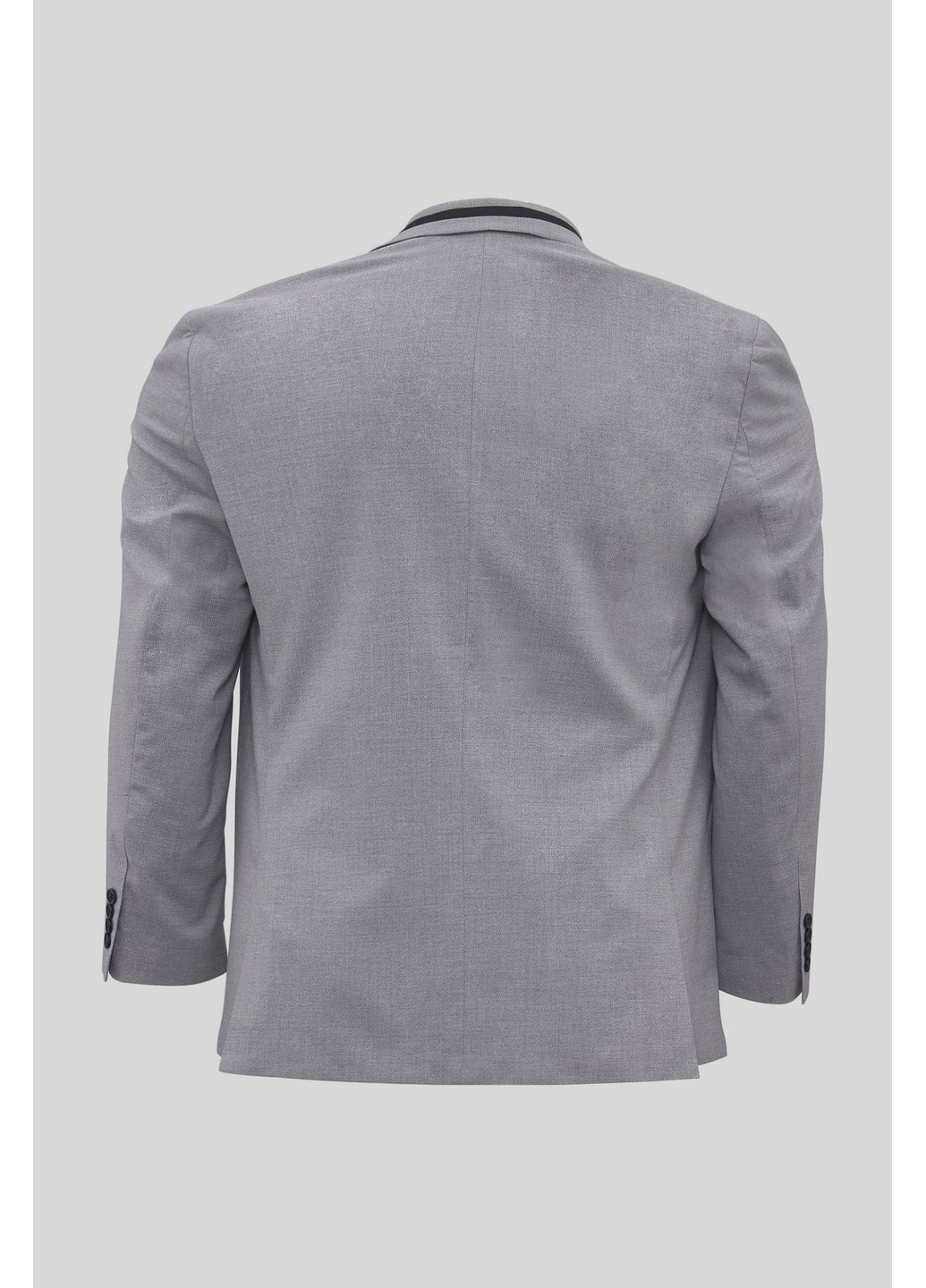 Пиджак C&A меланж светло-серый деловой полиэстер