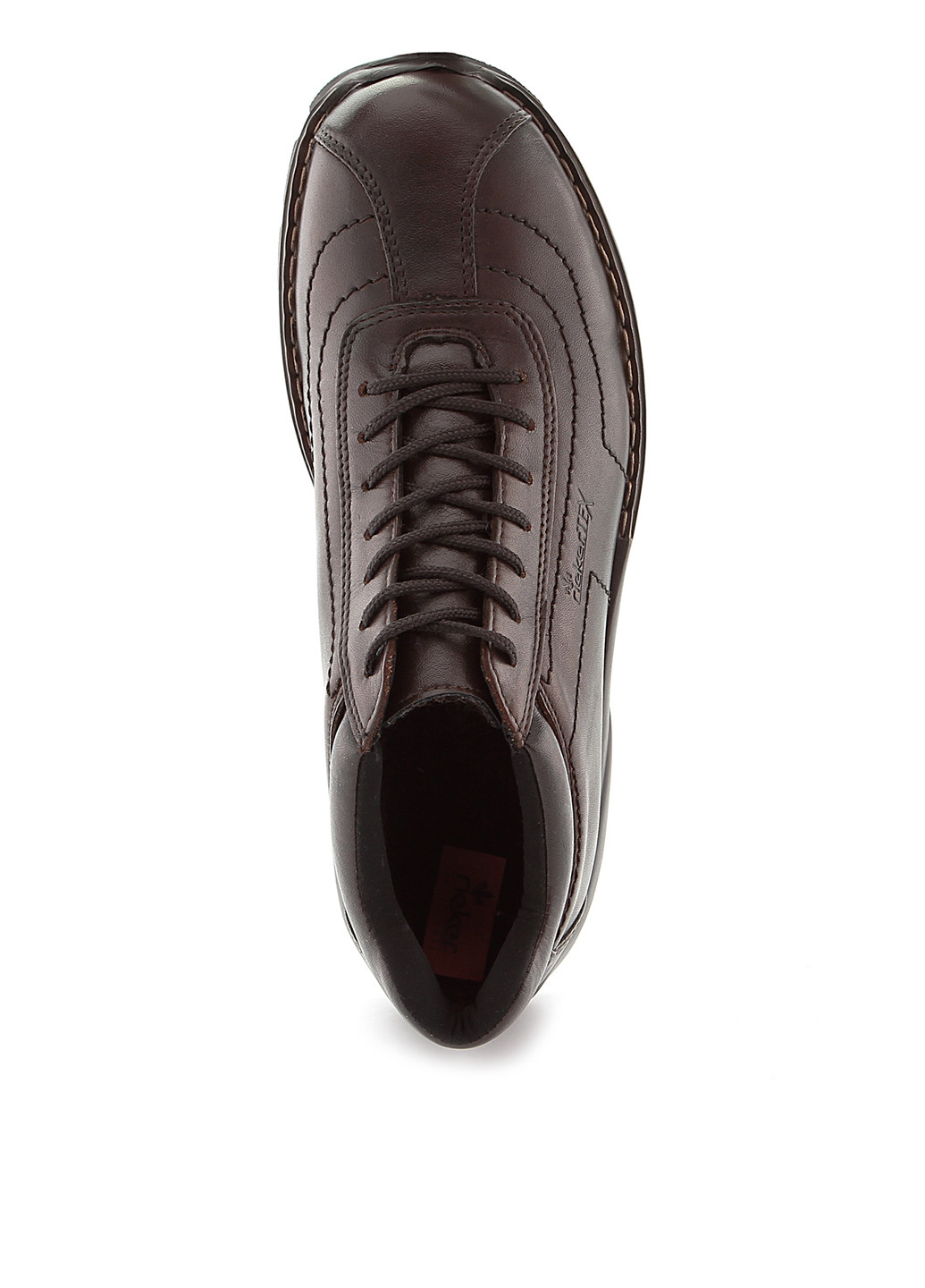 Темно-коричневые зимние ботинки Rieker
