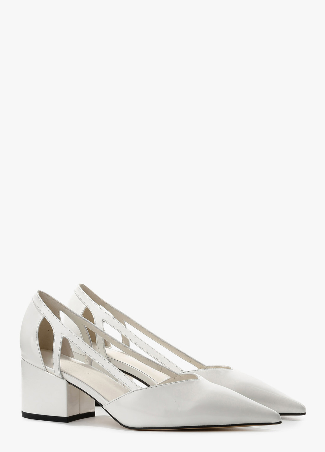 Le'BERDES Туфли д'орсей белый з натуральная кожа, украина — демисезон (322646224)