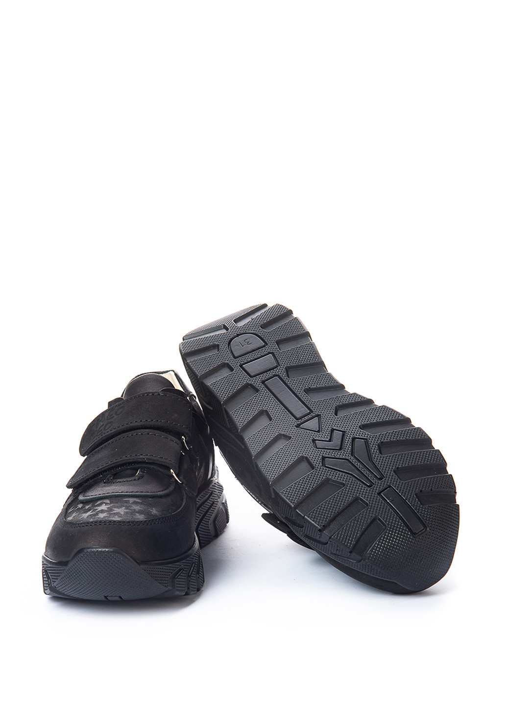 Чорні осінні кросівки тімберленди Theo Leo