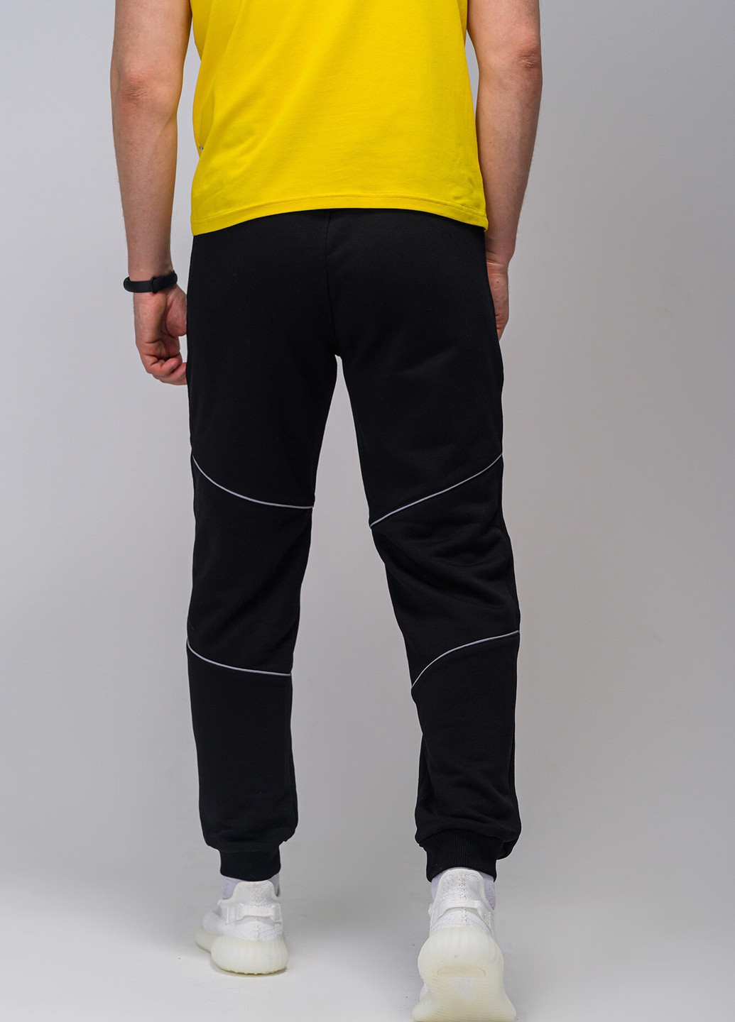 Штани спортивні NEO чорні з рефлективом Custom Wear (225121686)