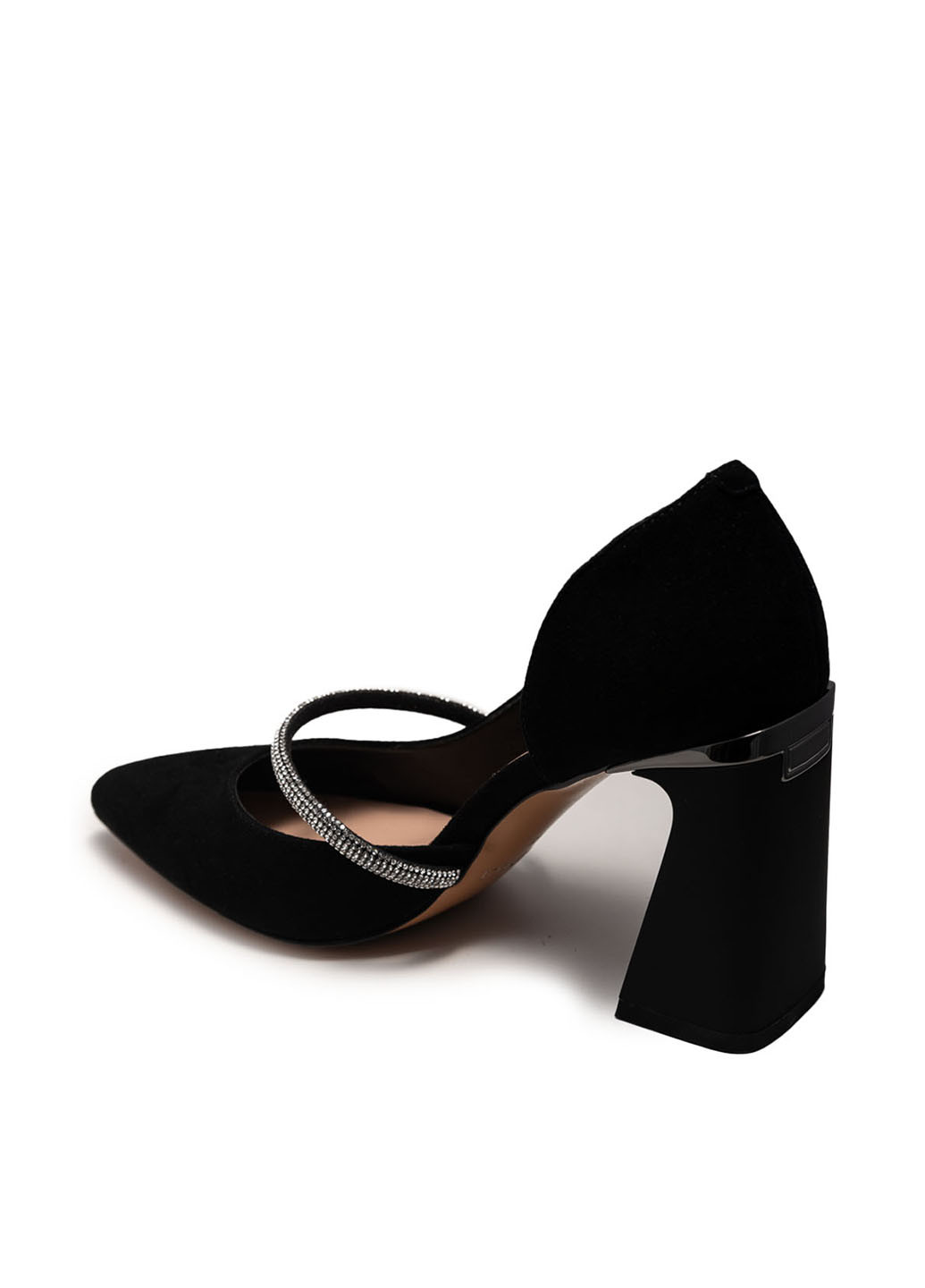 VIDORCCI Туфли д'орсей черный з натуральная замша, китай — лето (292850024)