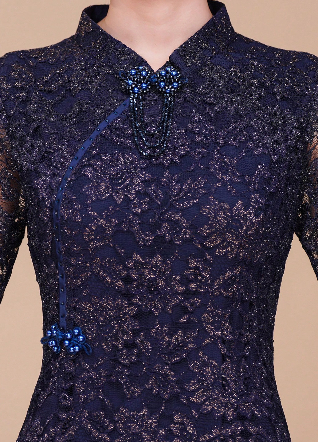 Синее коктейльное, вечернее платье SHEIN однотонное