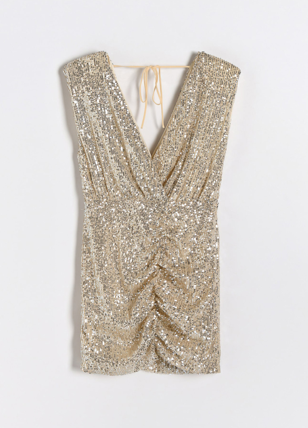 Золотий коктейльна сукня Reserved однотонна