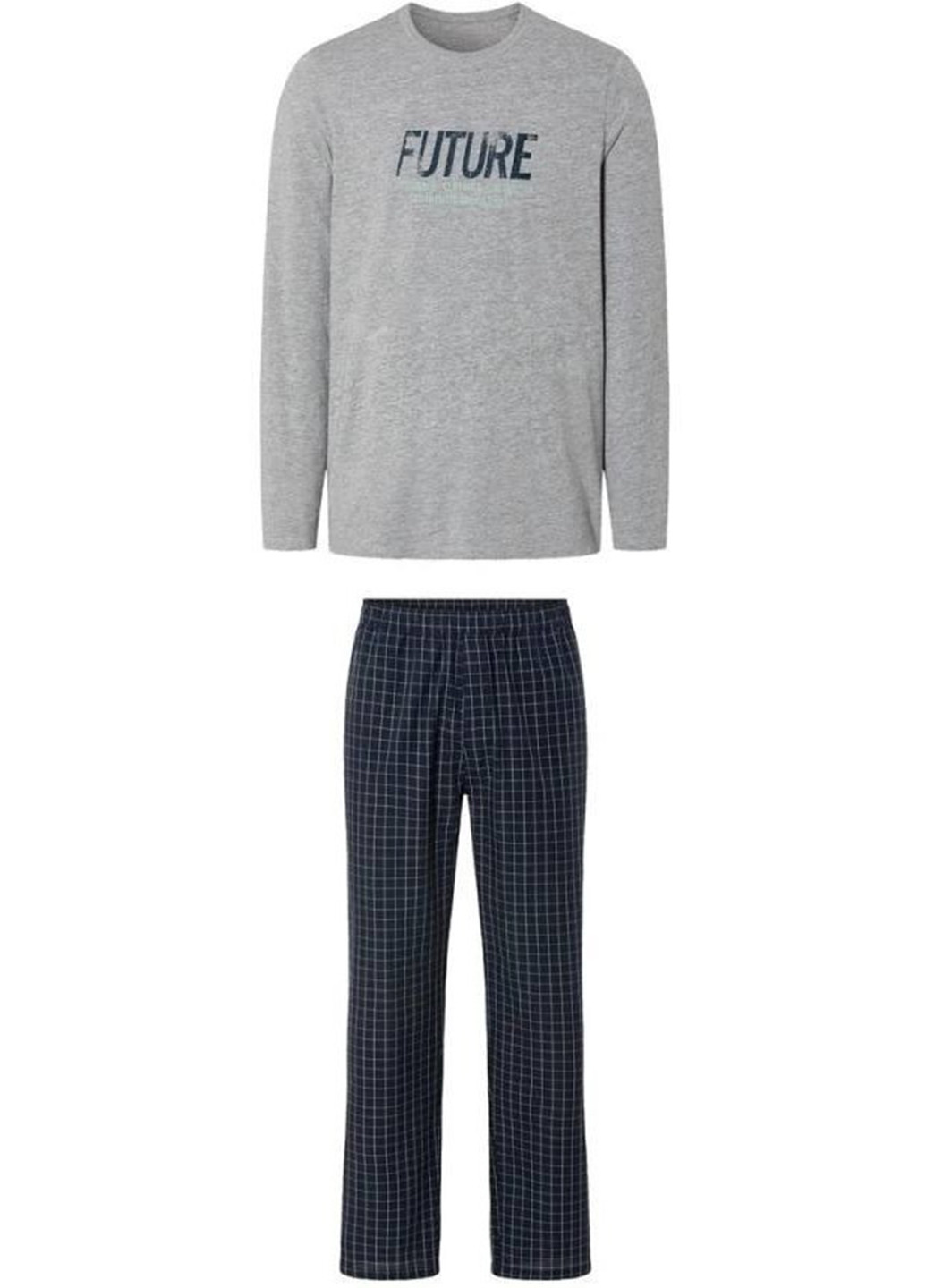 Пижама (лонгслив, брюки) Livergy (365761760)