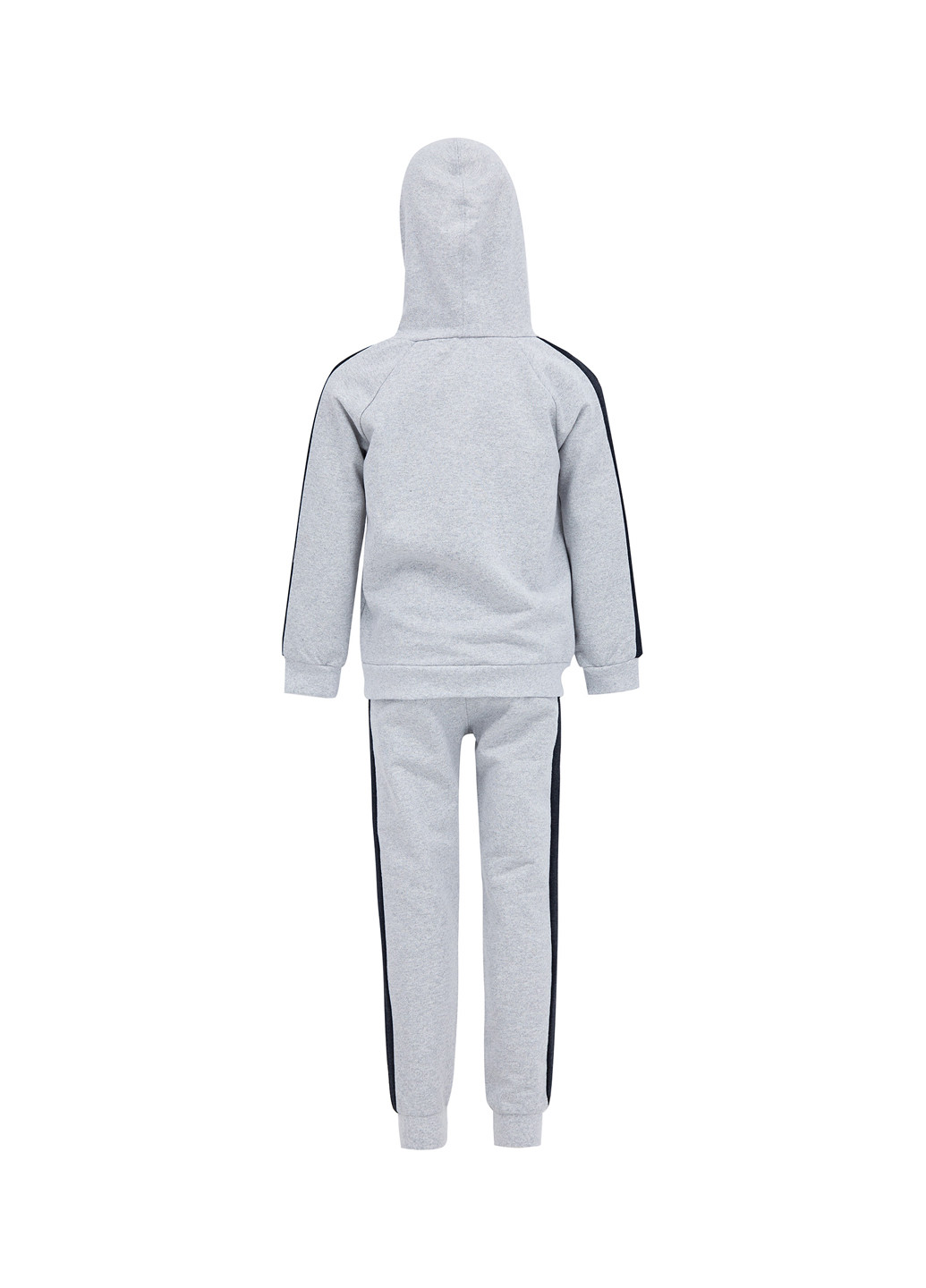 Костюм(худи, брюки) DeFacto брючный светло-серый спортивный полиэстер, футер