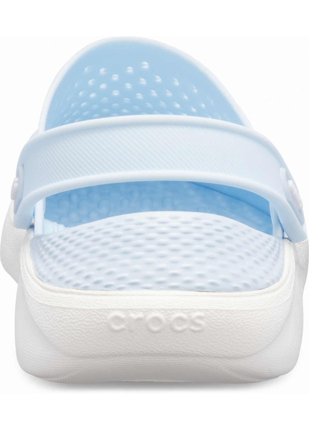 Голубые сабо крокс Crocs