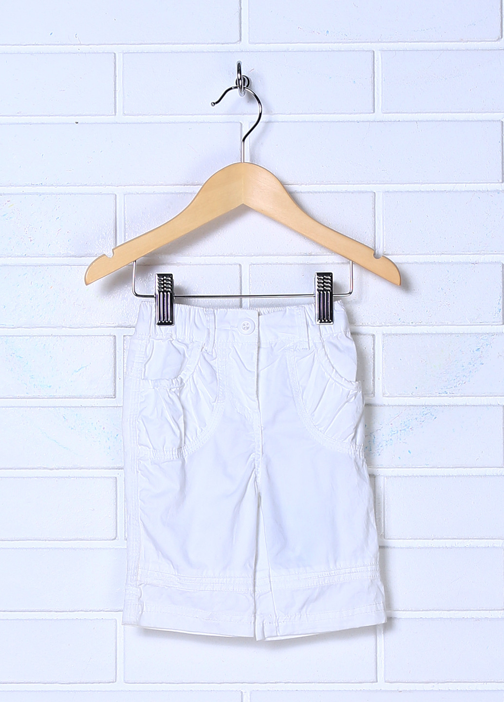 Белые кэжуал летние прямые брюки Mini