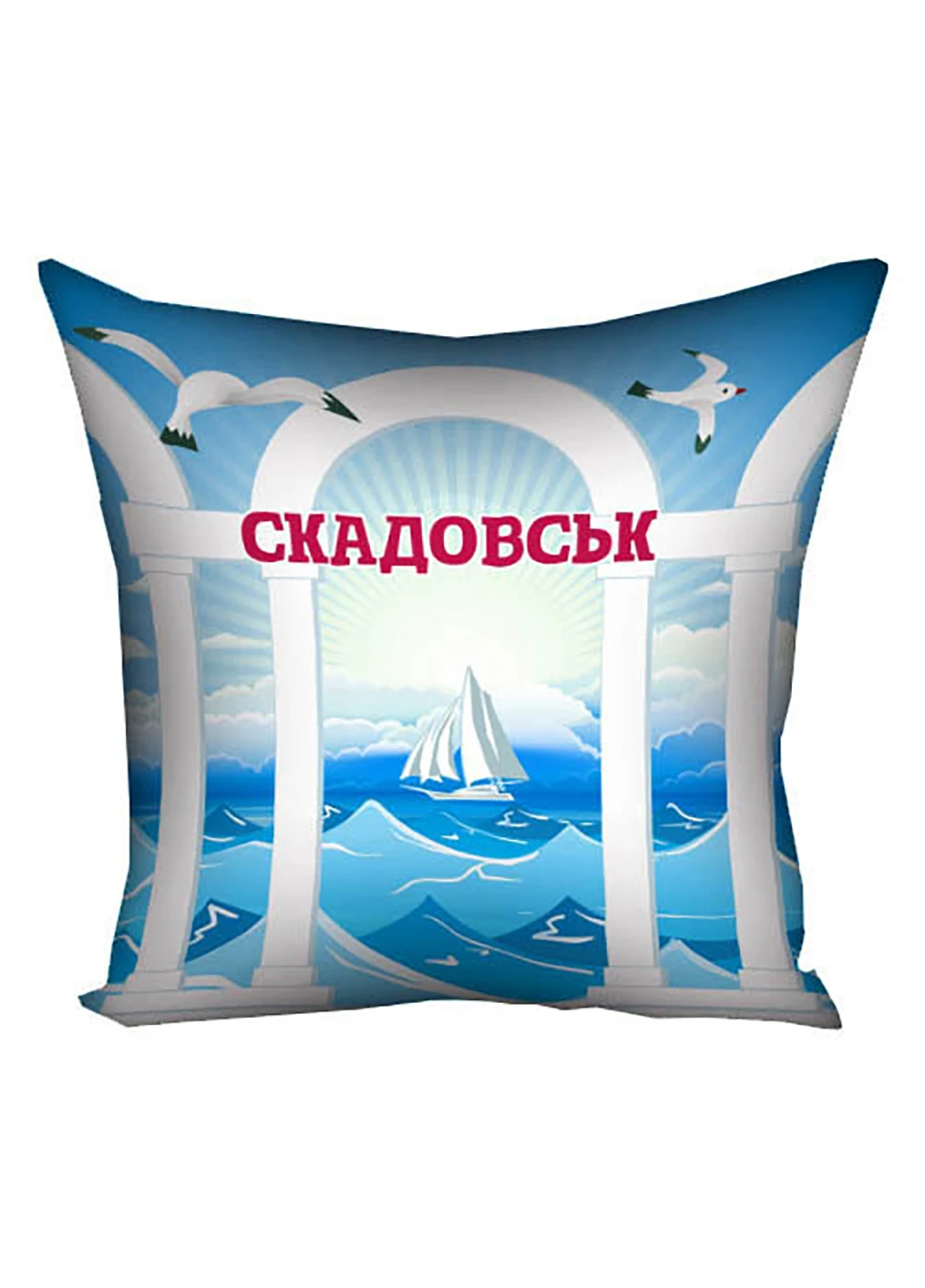 Подушка с принтом 40х40 см Presentville (251392325)