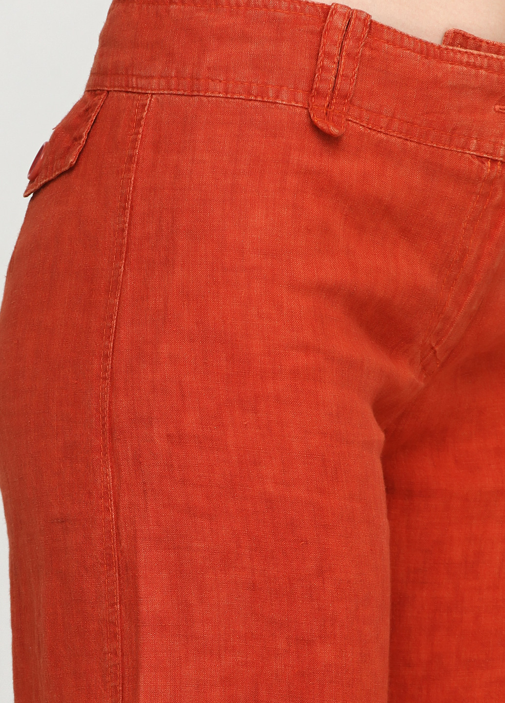 Оранжевые кэжуал демисезонные брюки Patrizia Pepe