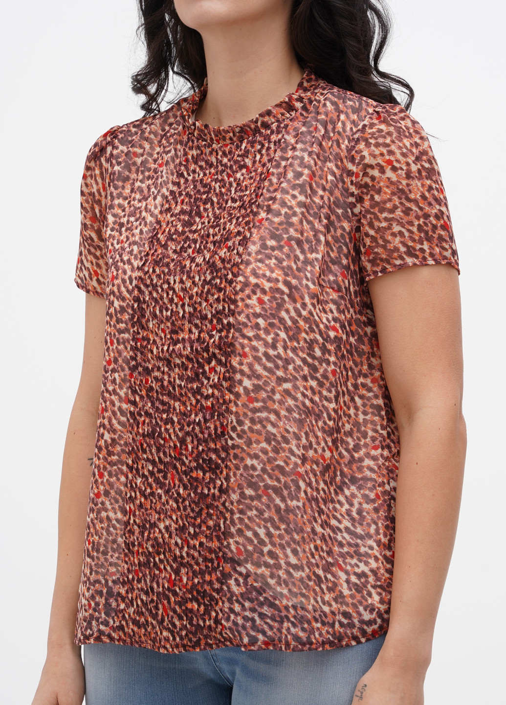 Комбинированная летняя блуза Orsay