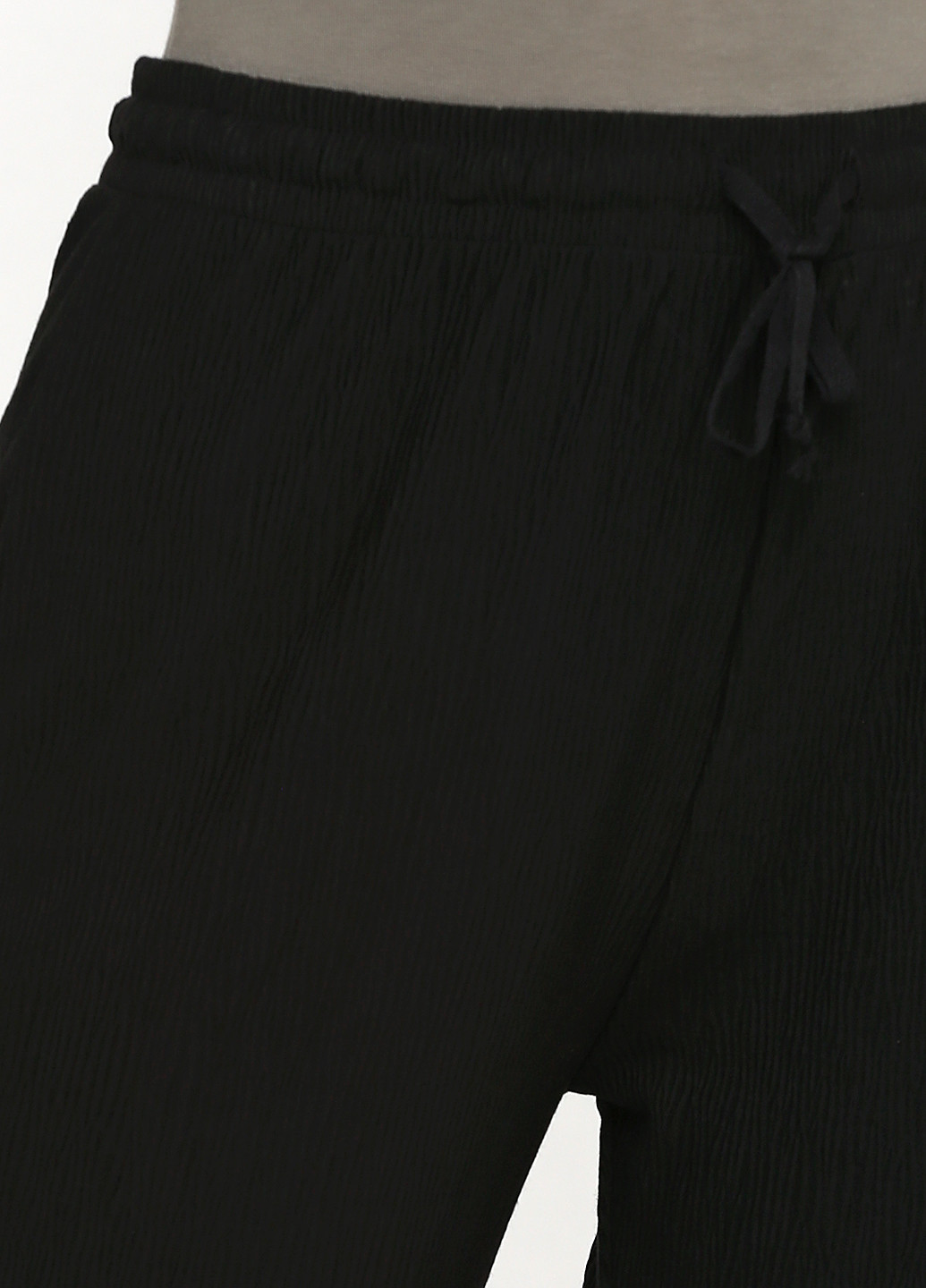 Черные кэжуал демисезонные зауженные брюки TU