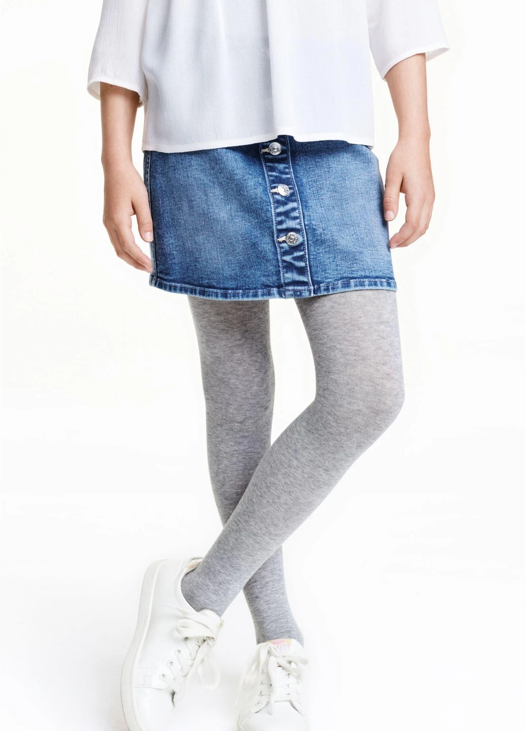 Колготи,сірий, H&M (254913380)