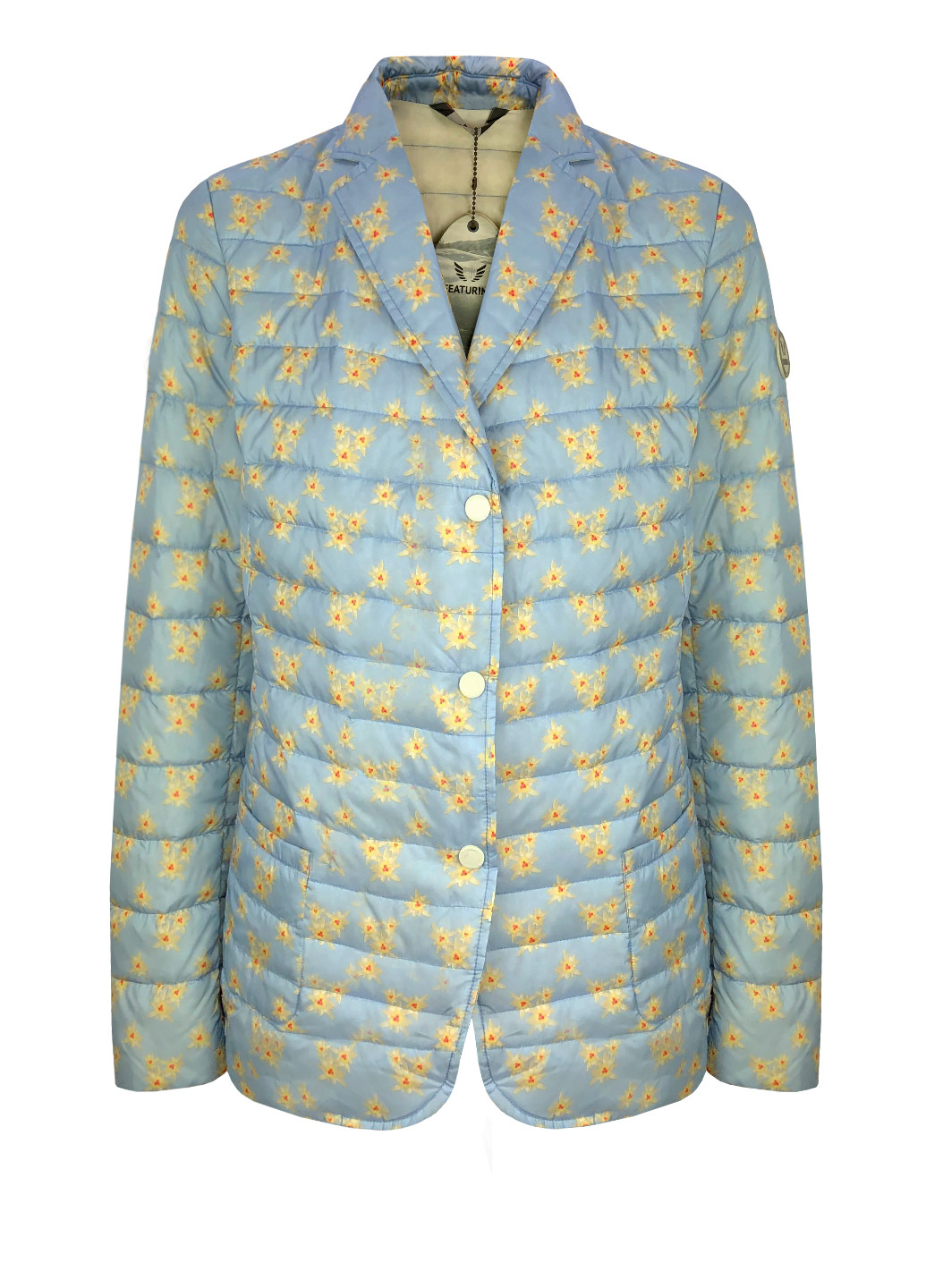 Голубая летняя куртка Featuring