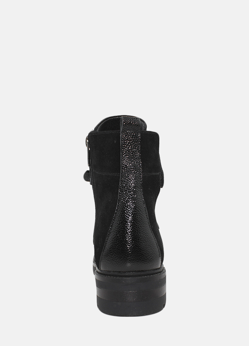 Зимние ботинки re2514-11 черный El passo из натуральной замши