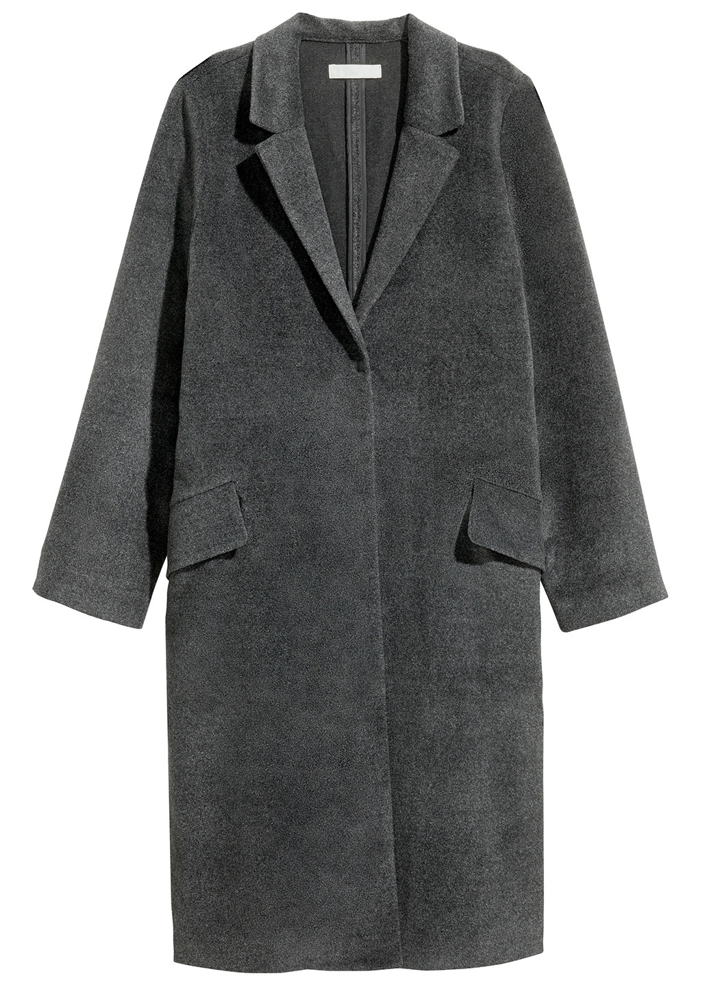Темно-серое демисезонное Пальто H&M