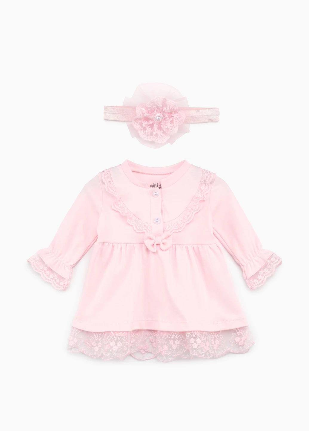 Рожева сукня Mini born (254063721)