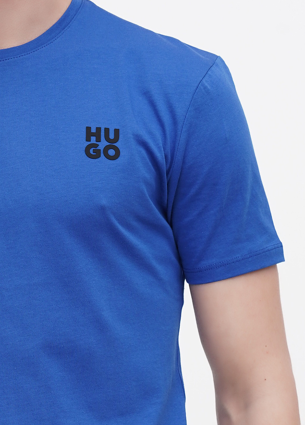 Синяя футболка Hugo Boss