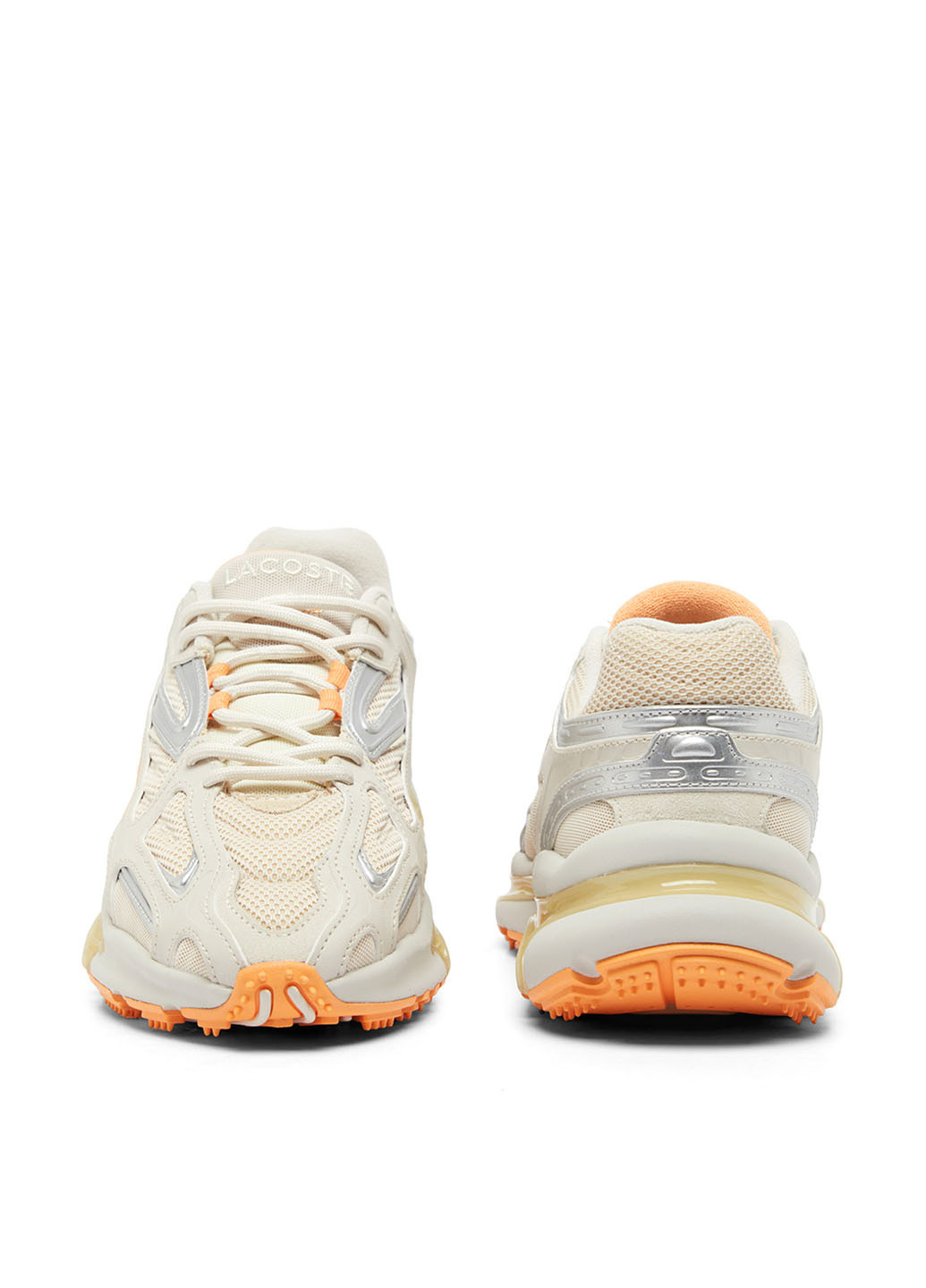 Бежевые демисезонные кроссовки Lacoste L003 2K24
