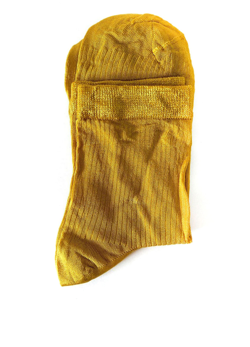 Носки Cos однотонные жёлтые повседневные