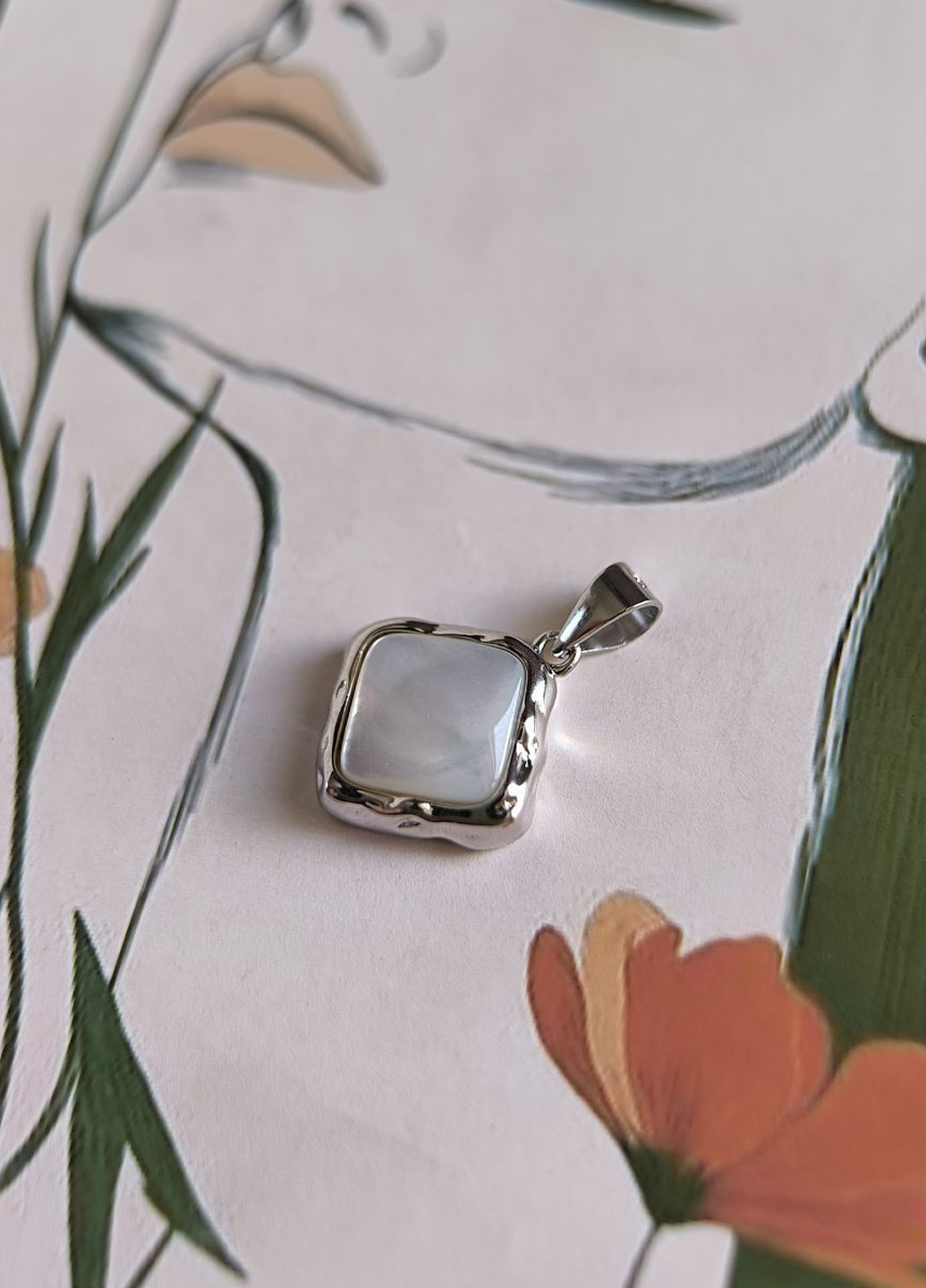 Подвеска Silver Flame (350941561)