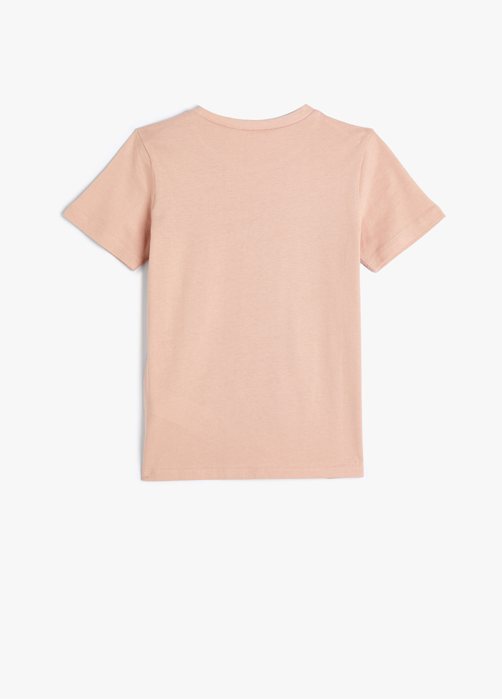 Бежева літня футболка KOTON