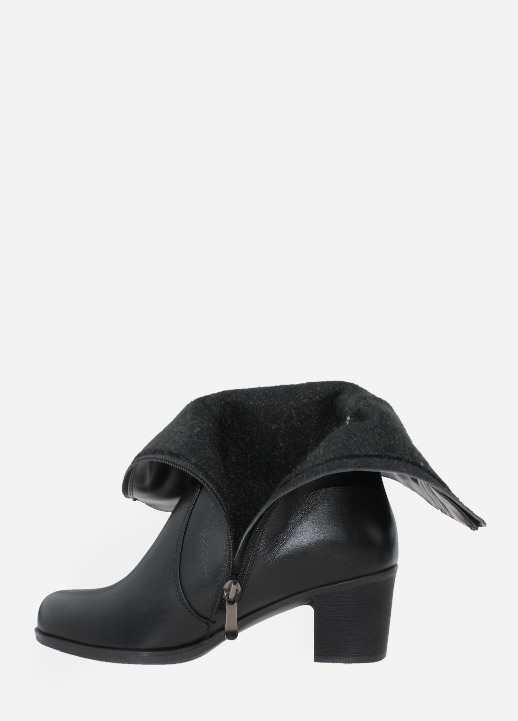 Осенние ботинки re32847 черный Elvix