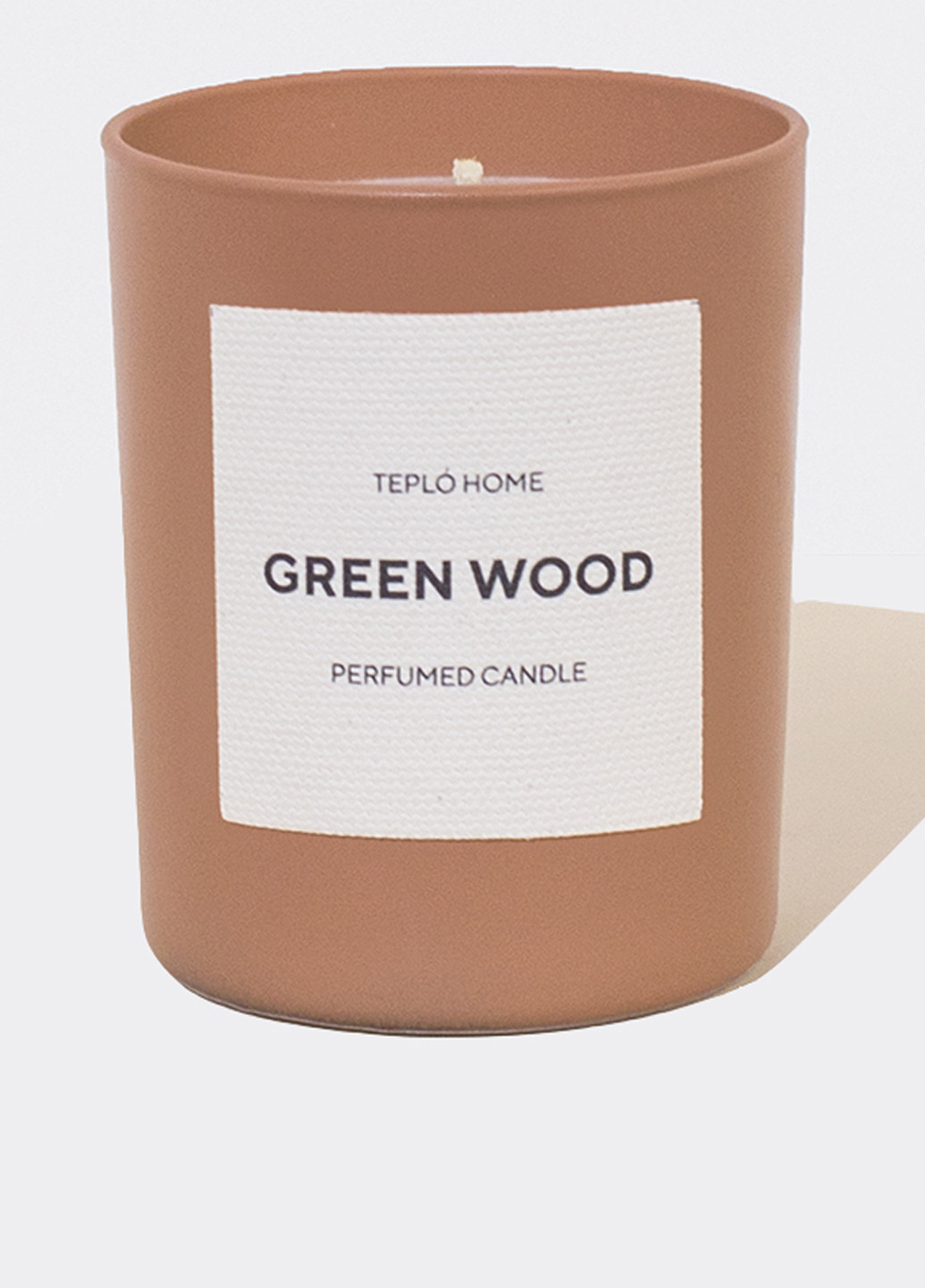 Парфюмированная свеча Green Wood, 200 г Teplo (147933227)
